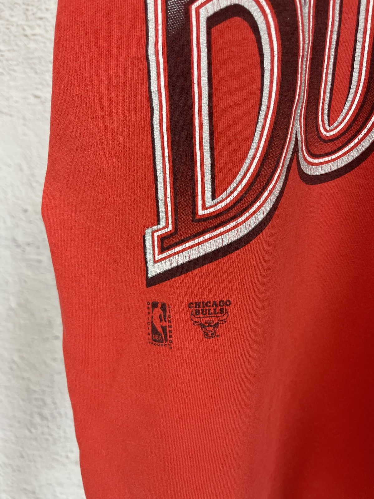 NBA Salem Sportswear NBA Chicago Bulls made in USA distressed Size US M / EU 48-50 / 2 - 4 Thumbnail