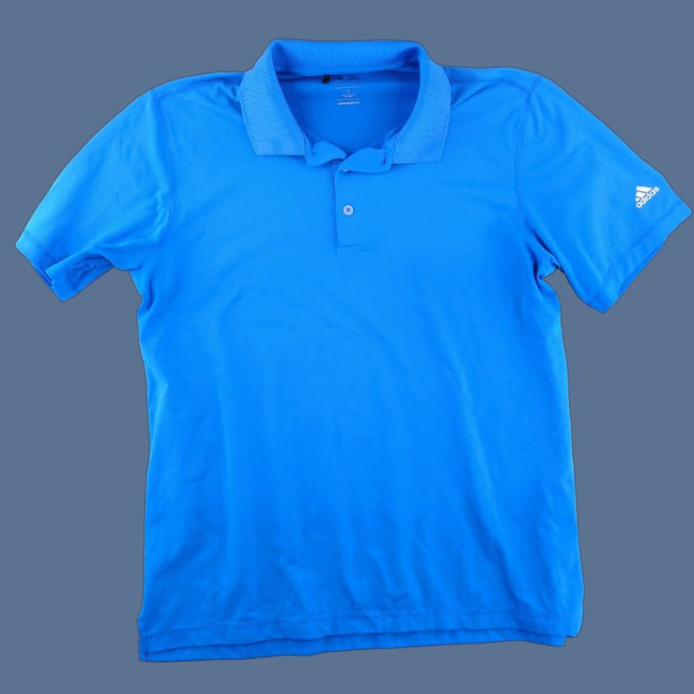 Adidas Adidas Polo Shirt Mens Large Casual Golf Performance Puremotion Polyester Shirt Size US L / EU 52-54 / 3 - 1 Thumbnail