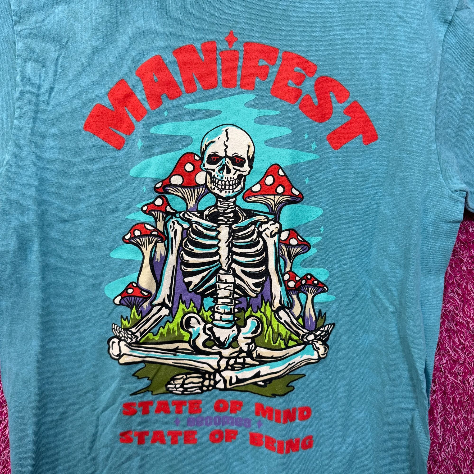 Zumiez Your Highness Manifest Your State of Mind Skeleton T-shirt s Size US M / EU 48-50 / 2 - 2 Thumbnail