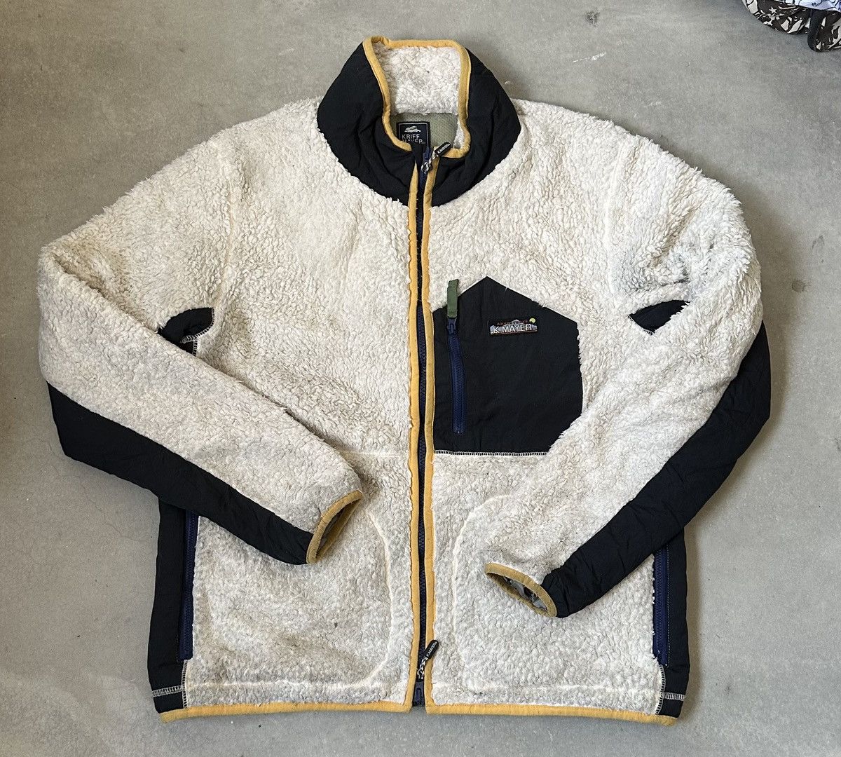 Vintage VINTAGE KRIFF MAYER FLEECE SWEATER MIDZIPPER Size US M / EU 48-50 / 2 - 1 Thumbnail