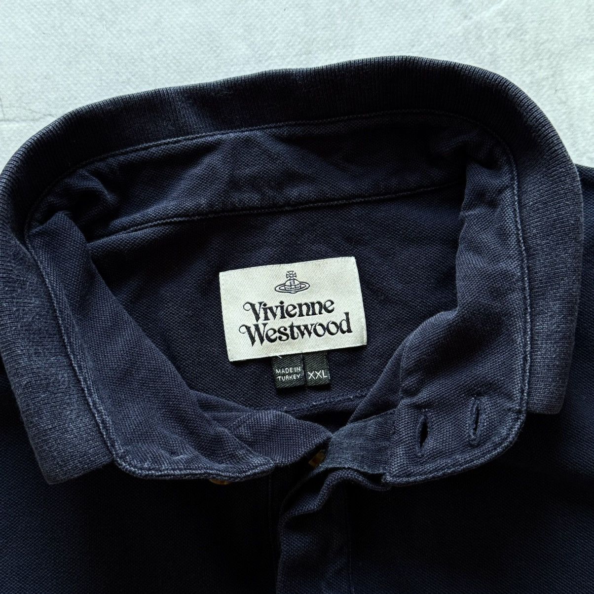 Vivienne Westwood Vivienne Westwood Polo Small Logo Man T-Shirt Tee Size US XXL / EU 58 / 5 - 6 Thumbnail