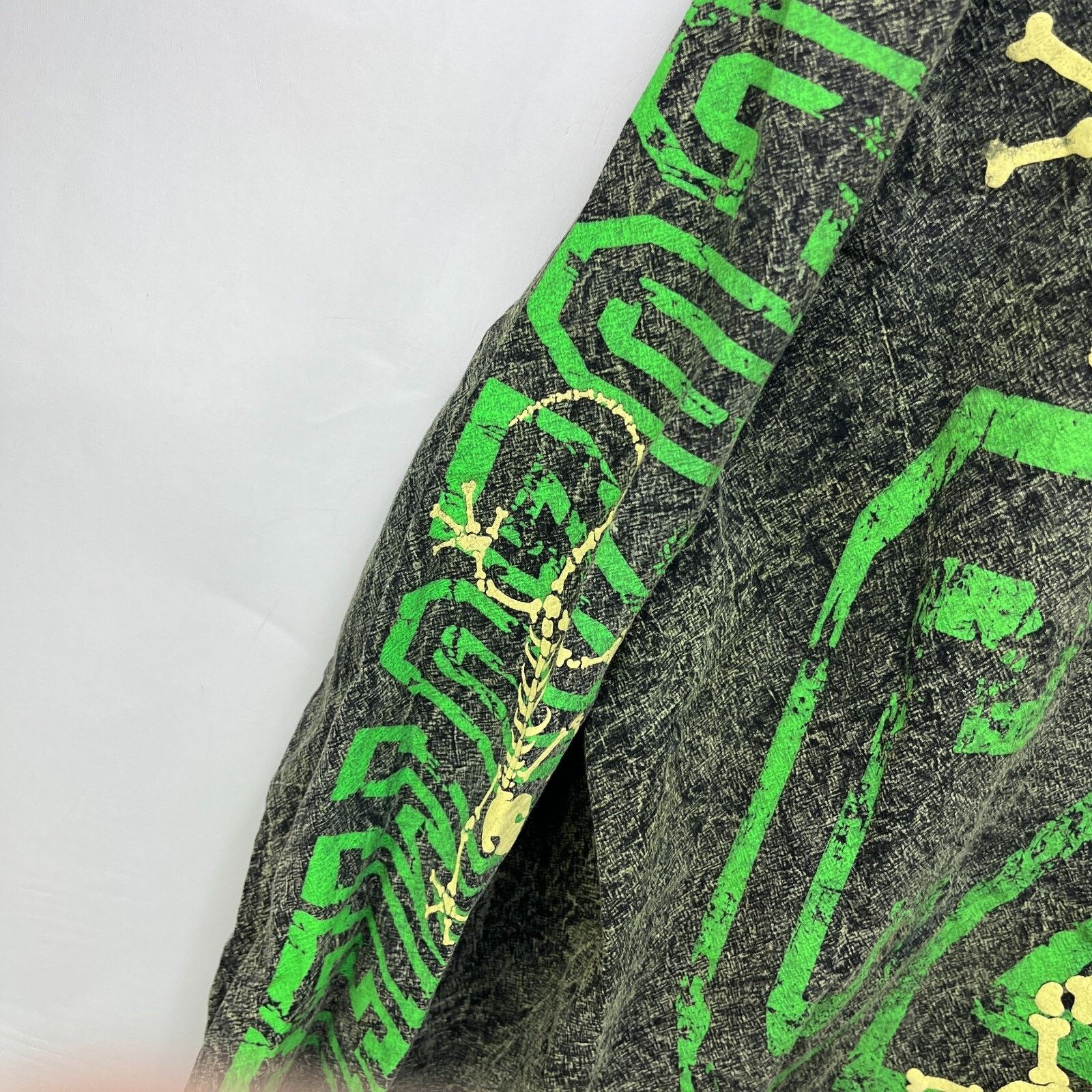 Lululemon × Vintage Vintage 90s Bones Lizard Cozumel Mexico Hooded Zip up 2XL Size US XXL / EU 58 / 5 - 5 Thumbnail