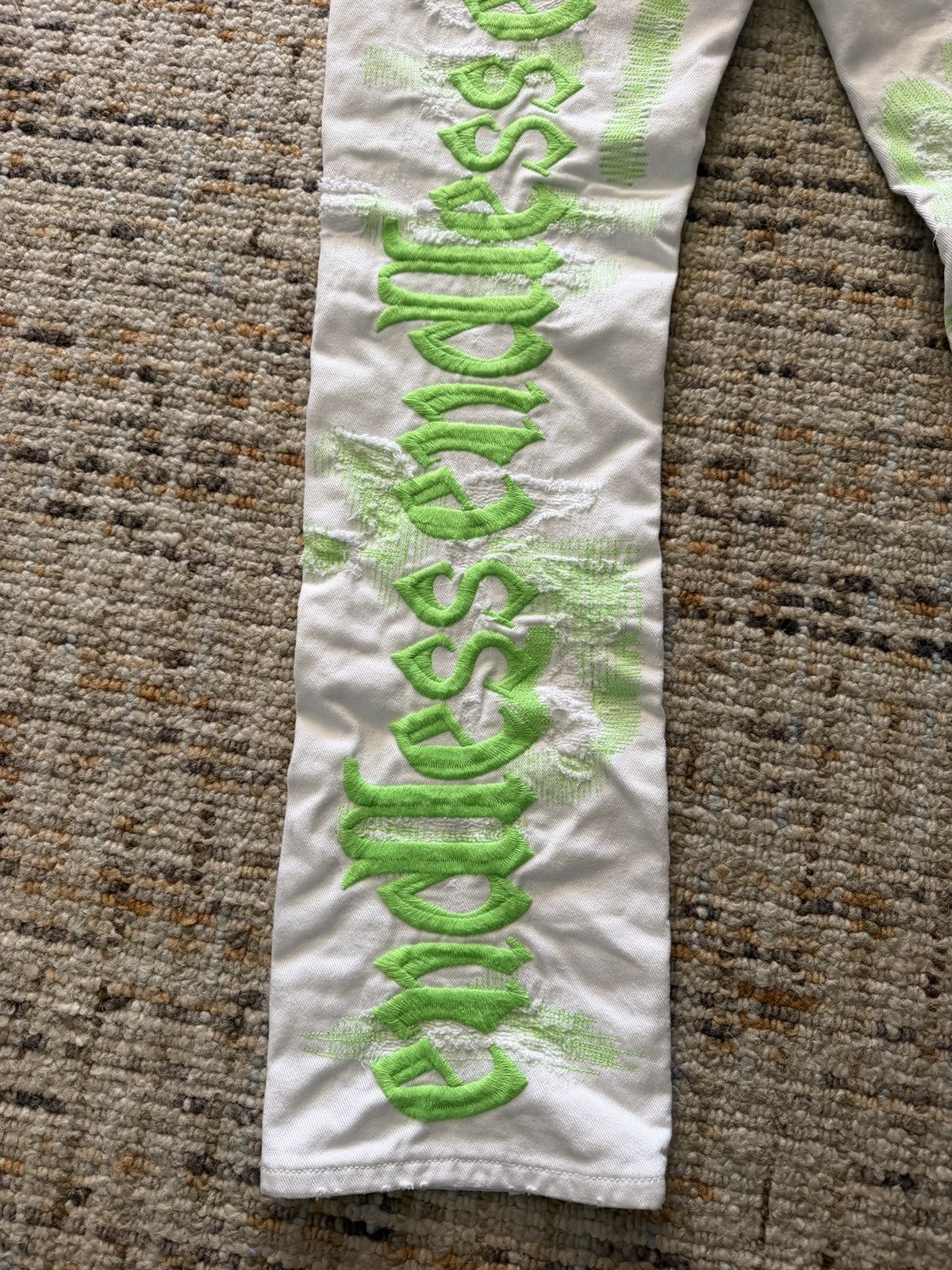 Endless Endless Denim white/green Size US 28 / EU 44 - 4 Thumbnail