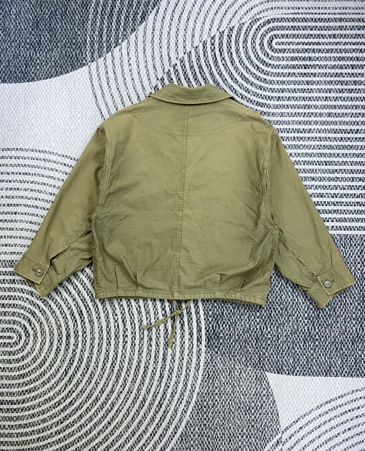 Japanese Brand Vintage Sense Of Place Double Collar Cropped Jacket Size US M / EU 48-50 / 2 - 2 Thumbnail