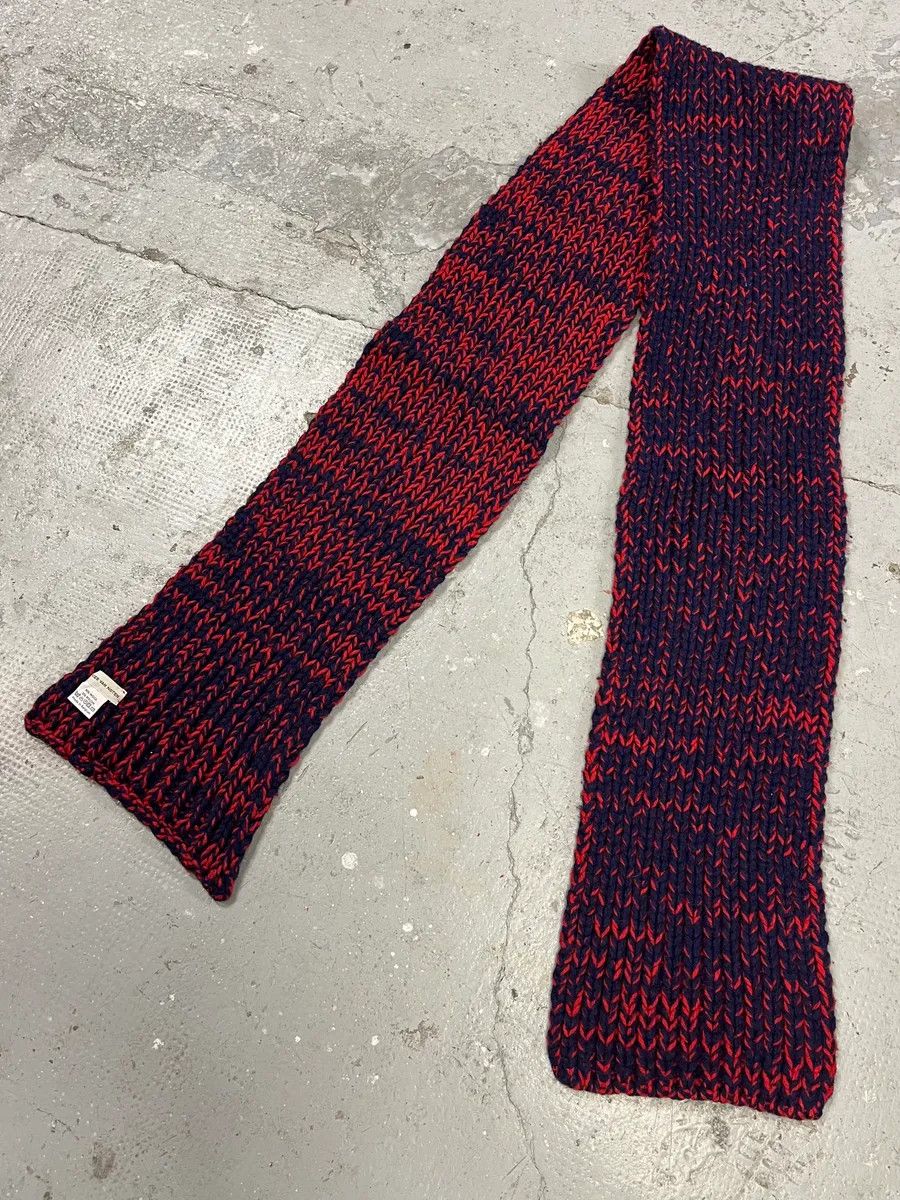 Dries Van Noten Dries Van Noten Red Wool Scarf Size ONE SIZE - 2 Thumbnail