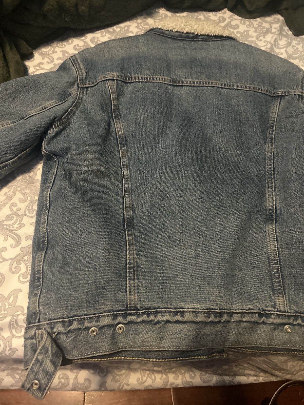 Levi's × Neckface × Nike 1/1 Levi’s x Nike SB Neckface Denim Sherpa Jacket Size US M / EU 48-50 / 2 - 11 Thumbnail