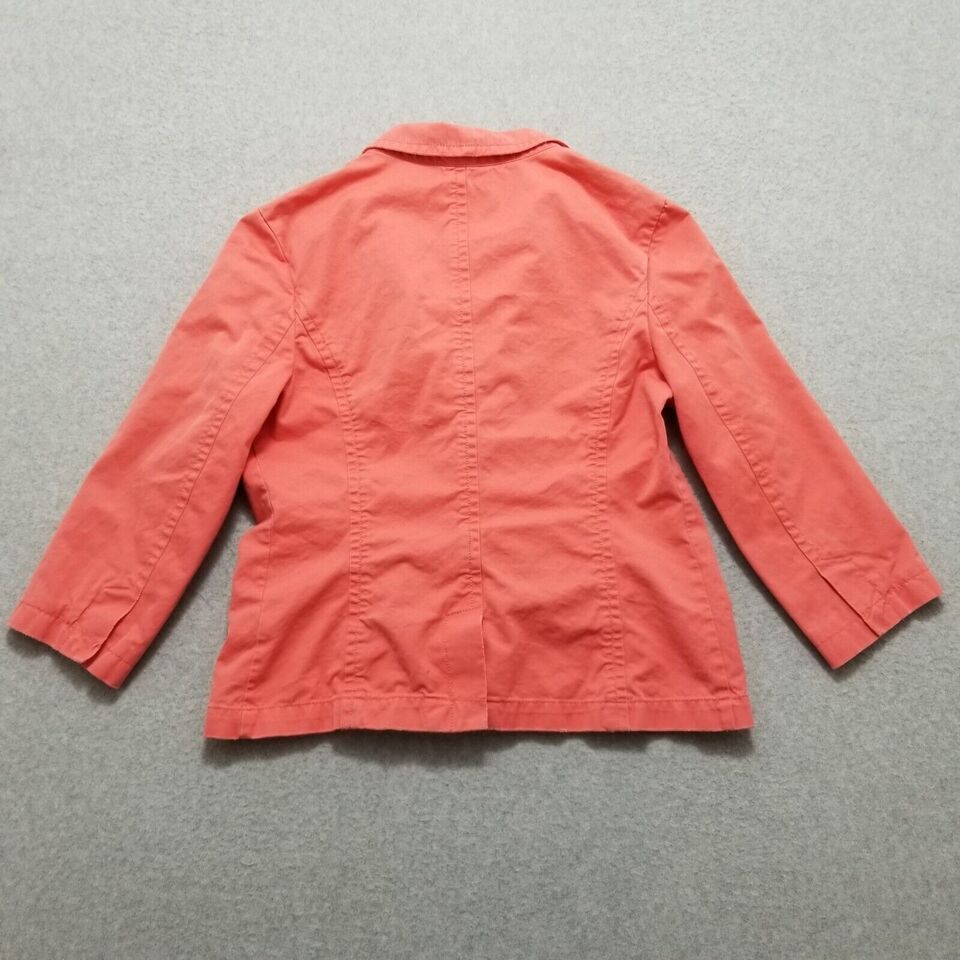 Old Navy Old Navy Blazer Jacket Womens Large Pink Pockets Buttons Size L / US 10 / IT 46 - 4 Thumbnail