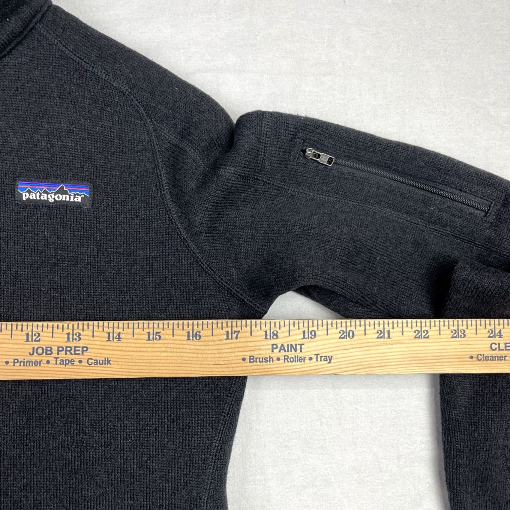 Patagonia Patagonia Better Sweater Womens Small Black Fleece Outdoor Quarter Zip 25617 Size S / US 4 / IT 40 - 6 Thumbnail