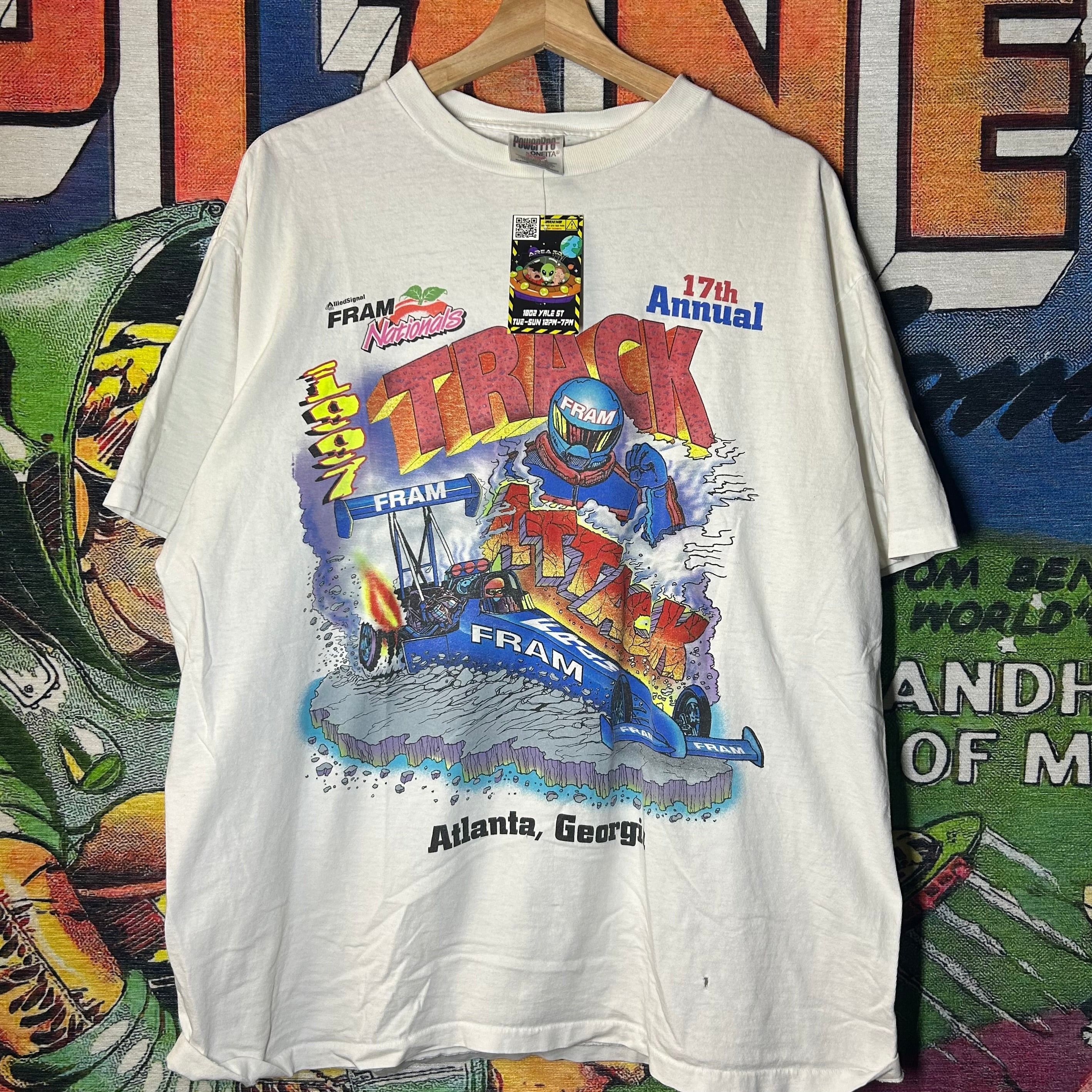 Vintage 90s ‘97 Fram Nationals Tee Size XL