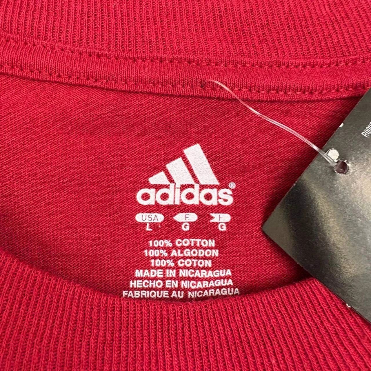 Adidas Alabama Crimson Tide Shirt Men Short Sleeve Crew Neck L Size US L / EU 52-54 / 3 - 6 Thumbnail