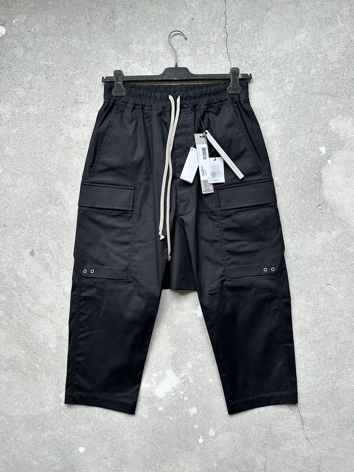 Rick Owens LIDO SS24 RICK OWENS CROPPED CARGO PANTS | Grailed