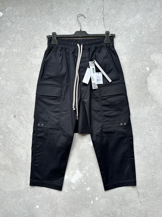 Rick Owens LIDO SS24 Rick Owens Cropped Cargo Pants | Grailed
