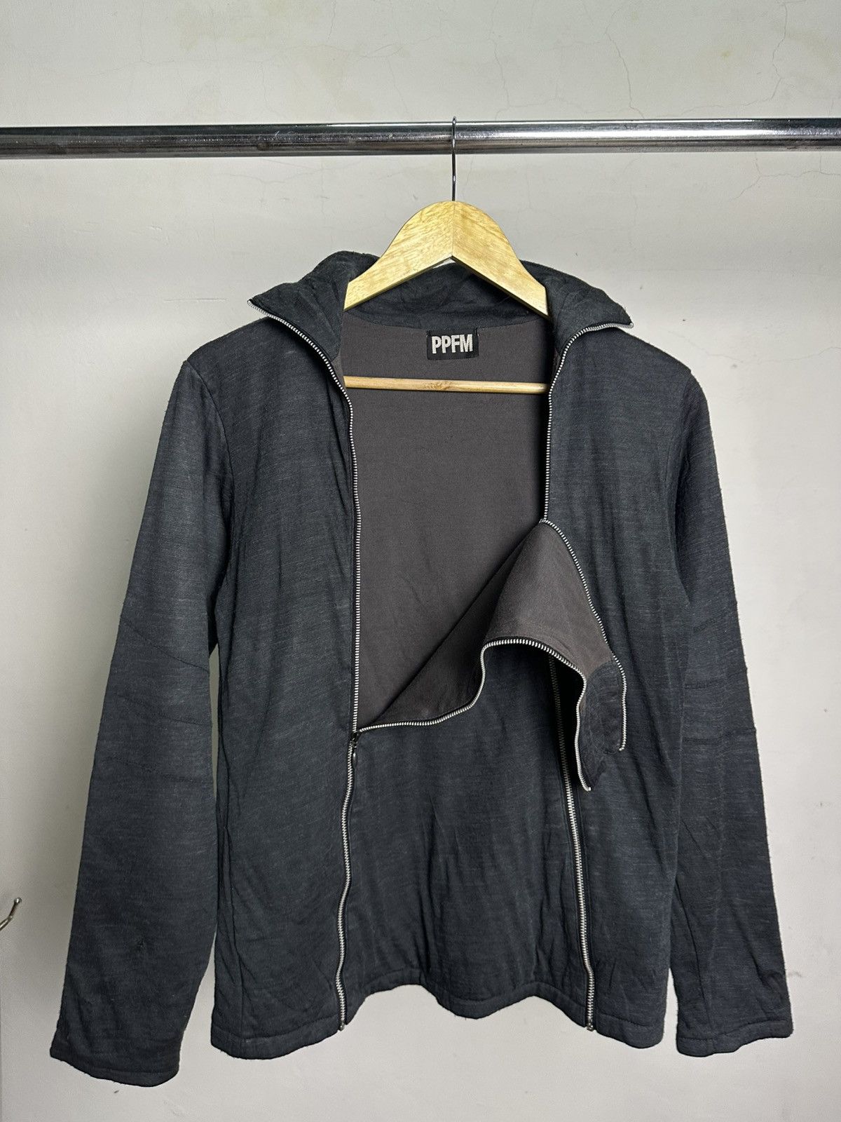 If Six Was Nine PPFM Double Zip Up Punk Asymmetrical Jacket Size US M / EU 48-50 / 2 - 8 Thumbnail