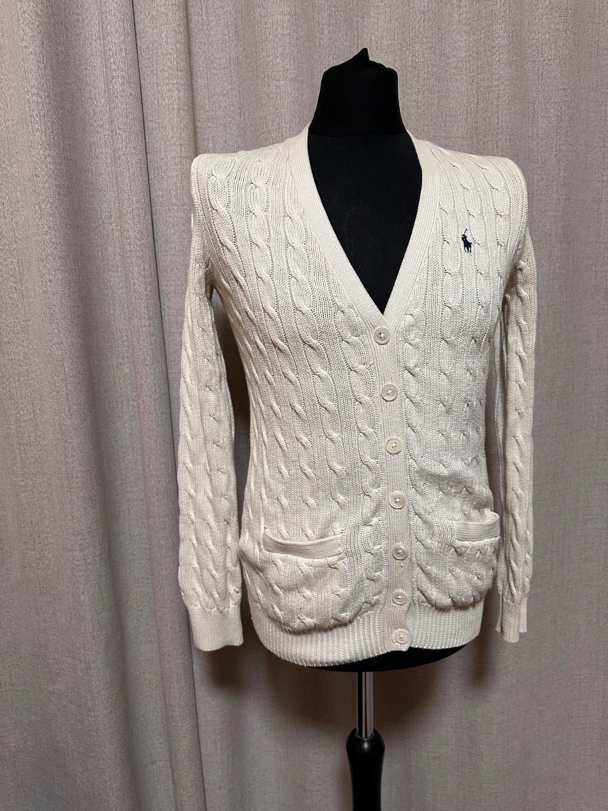 Ralph Lauren Sport Vintage Ralph Lauren Sport Logo Knitted Cardigan Sweater Size M / US 6-8 / IT 42-44 - 3 Thumbnail