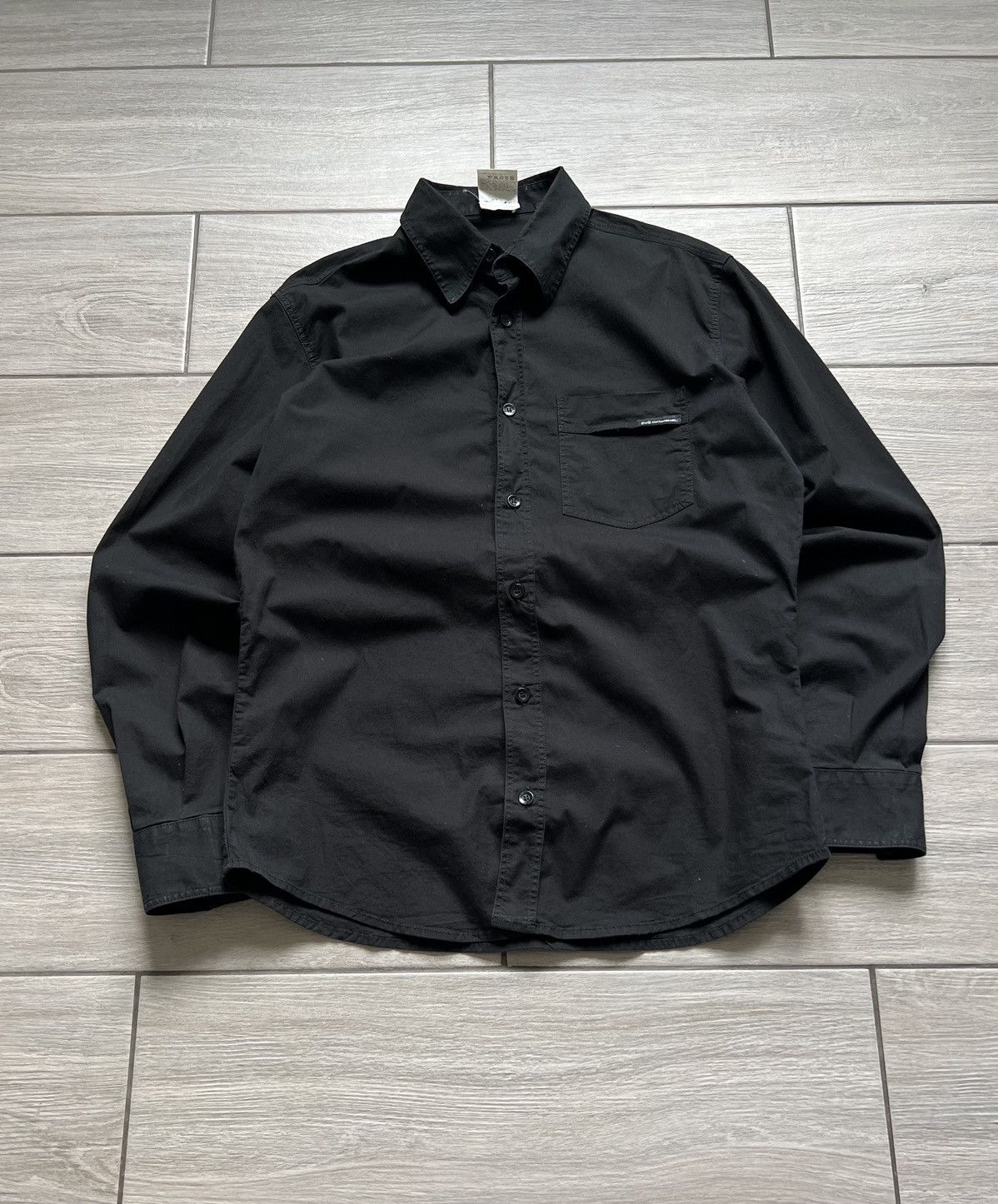 Dolce & Gabbana × Vintage Vintage Dolce Gabbana Shirt Logo Rare Black Size L Old Money Size US L / EU 52-54 / 3 - 10 Thumbnail