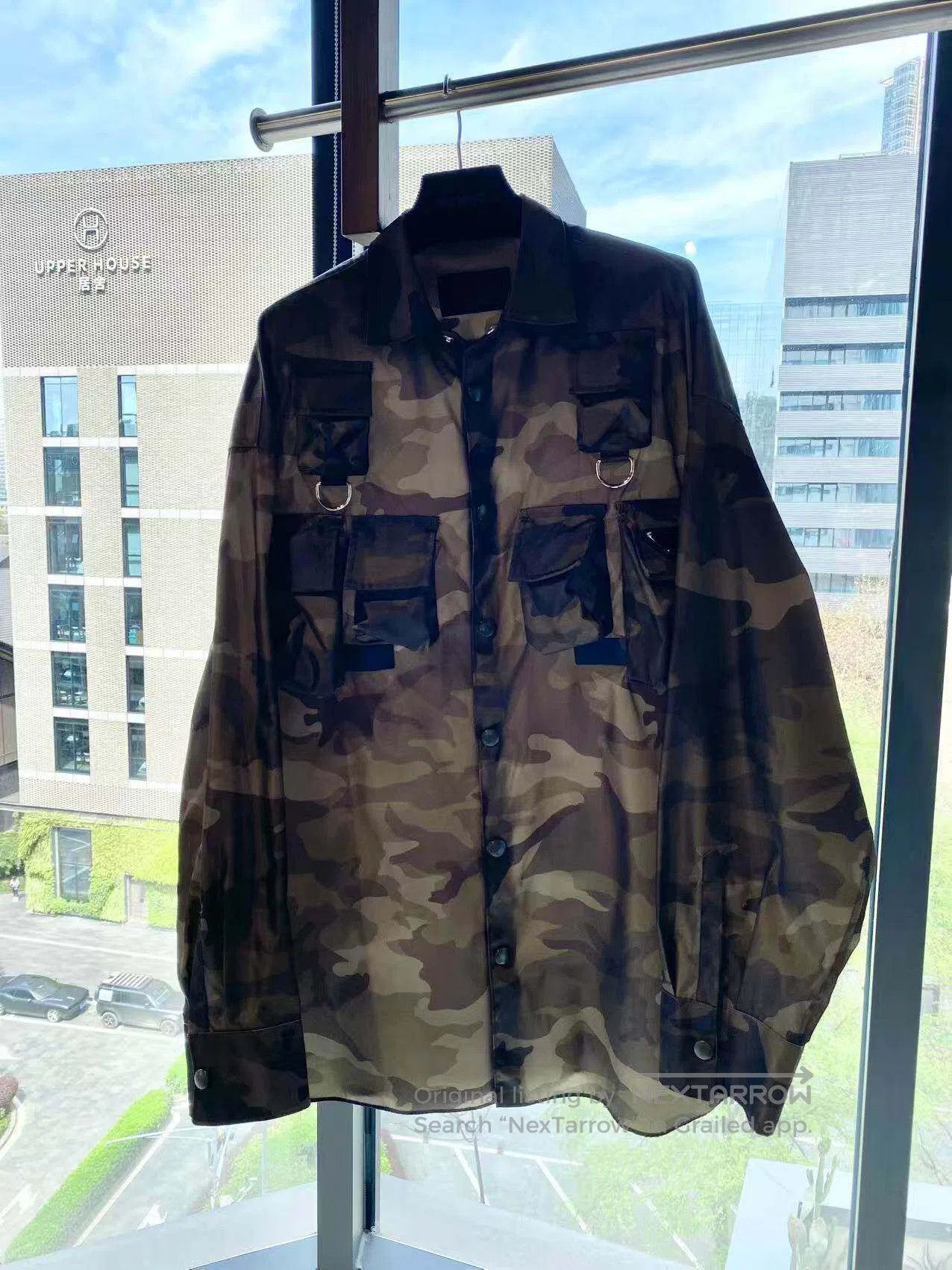 Prada Prada Rigid camouflage jacket| Size M / US 6-8 / IT 42-44 - 2 Thumbnail