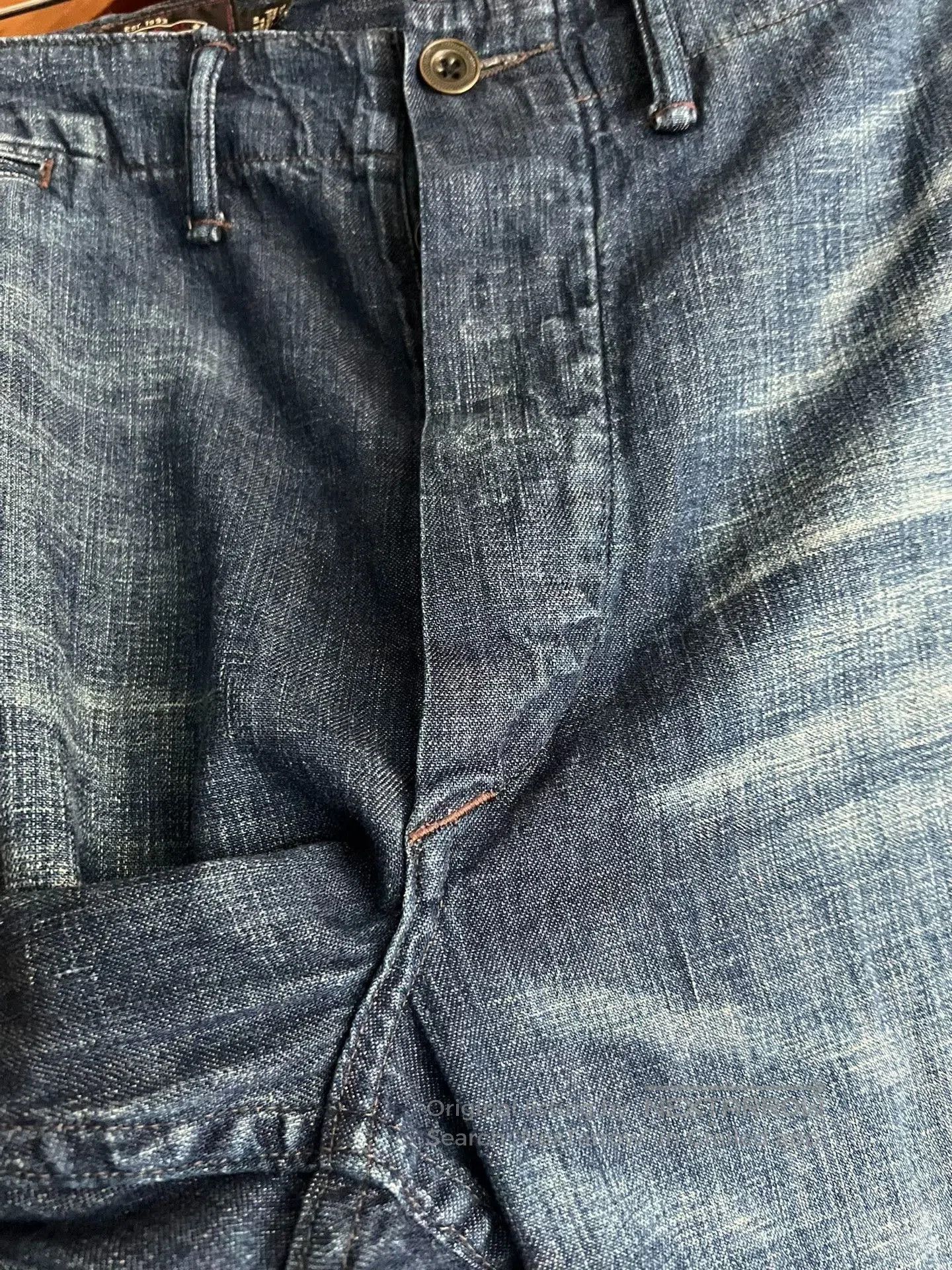 RRL Ralph Lauren RRL Double RL Washed Distressed Officer Pants. Size US 31 - 4 Thumbnail