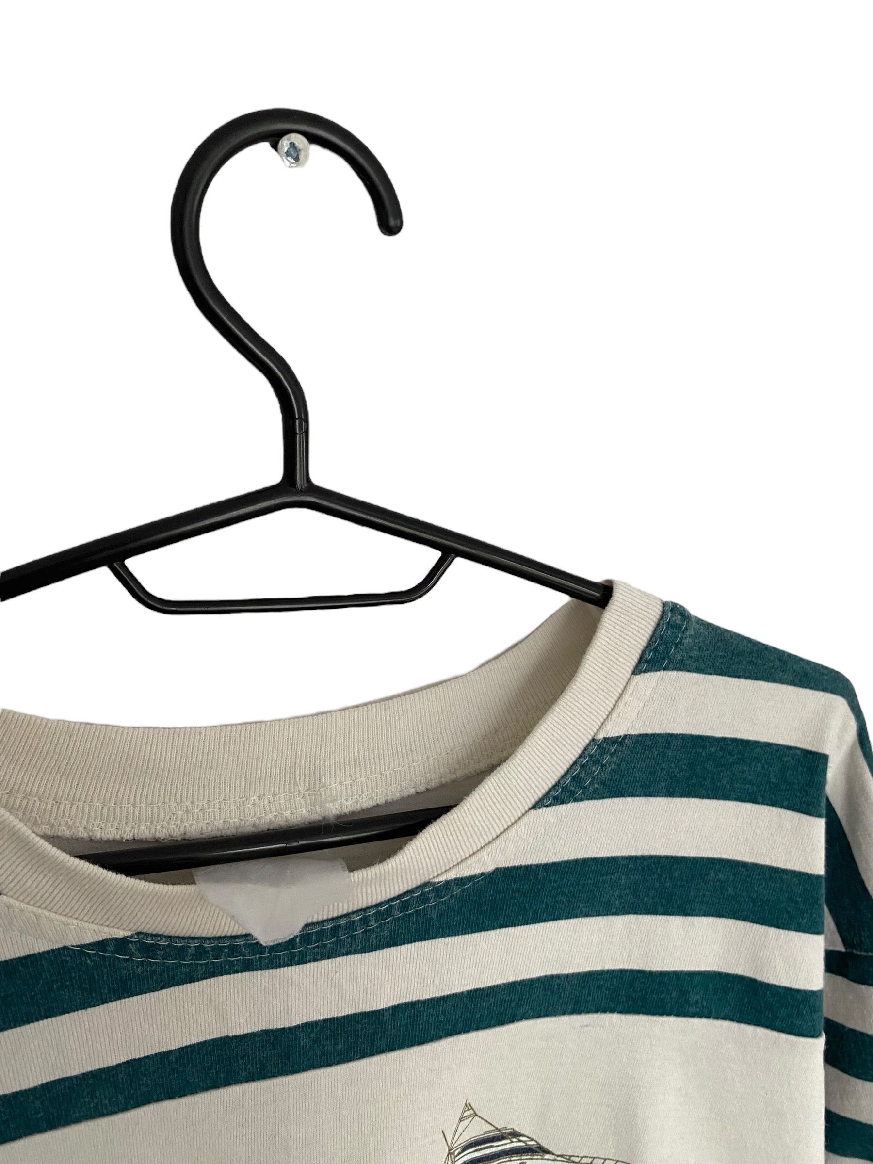 Vintage Australia Airlie beach striped single stitch tee Size US L / EU 52-54 / 3 - 2 Thumbnail