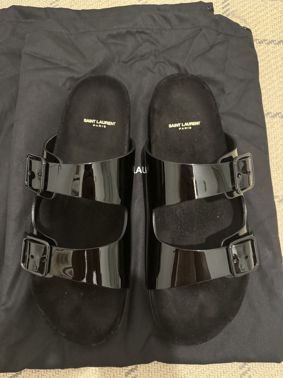 Saint Laurent Paris Saint Laurent Sandals - New Size US 9 / EU 42 - 2 Thumbnail