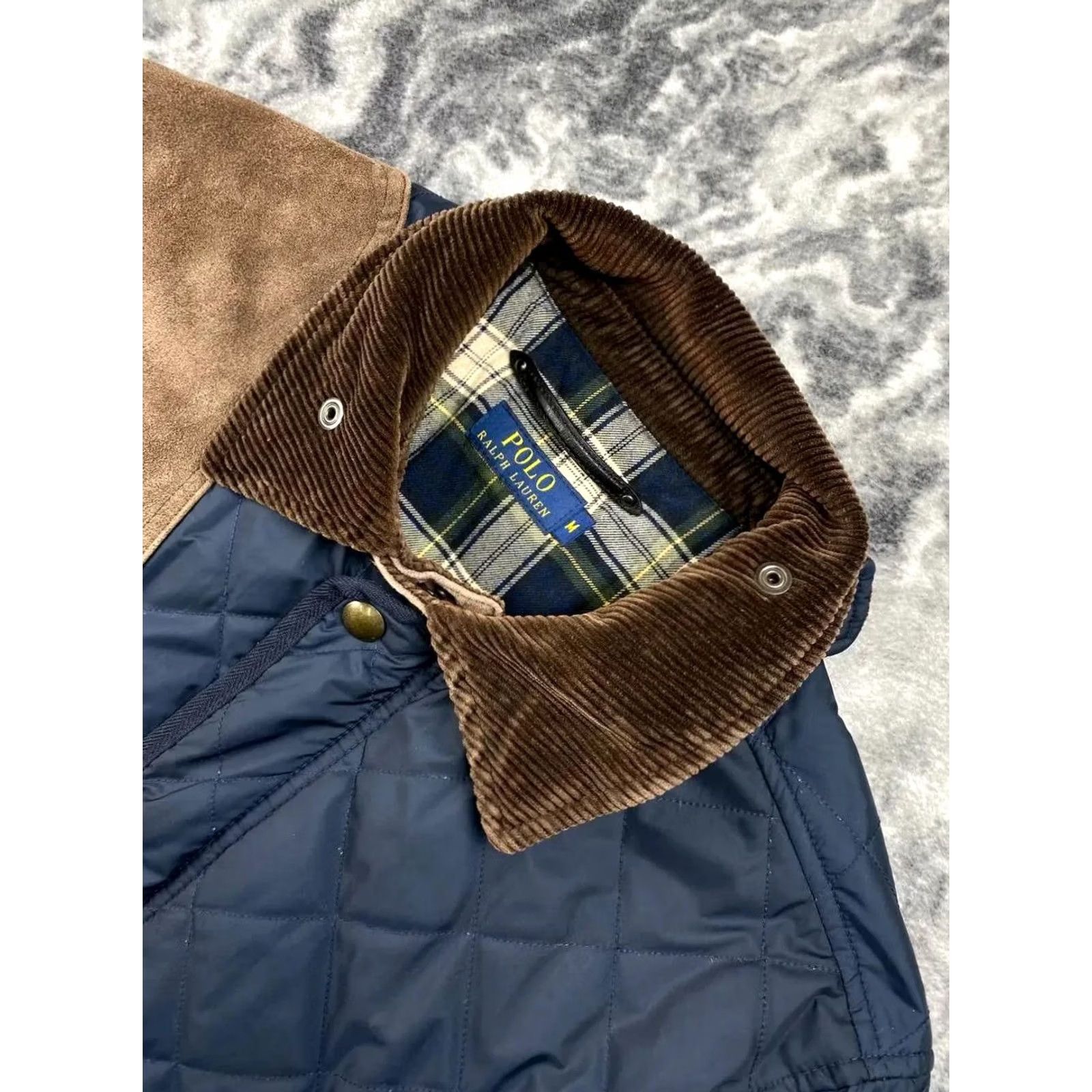 Polo Ralph Lauren Polo Ralph Lauren Navy Blue Quilted Jacket Men Size M Size US M / EU 48-50 / 2 - 4 Thumbnail