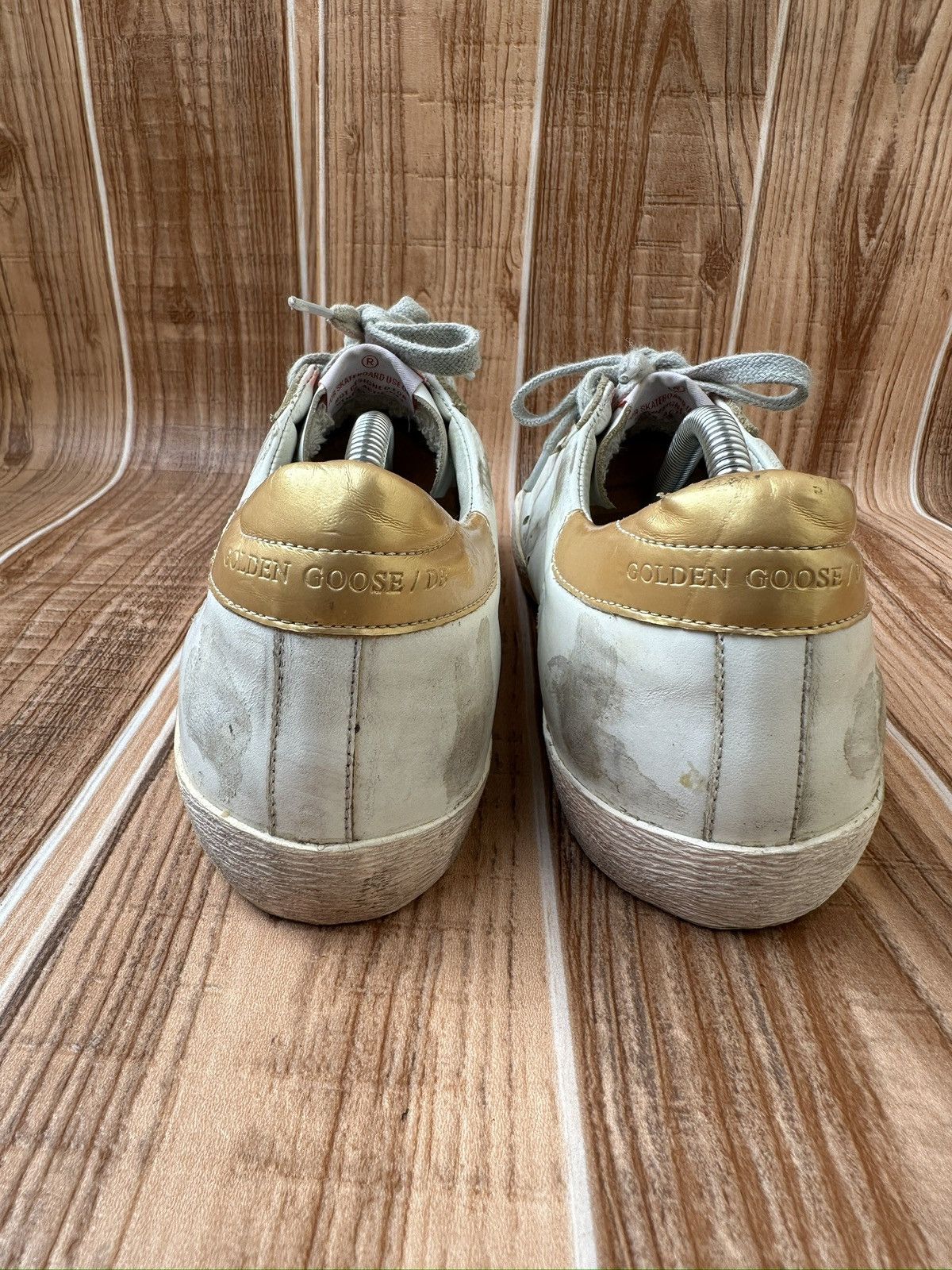 Golden Goose Golden Goose Superstar Gold Star Lowtop Sneakers Size US 8 / EU 41 - 15 Thumbnail