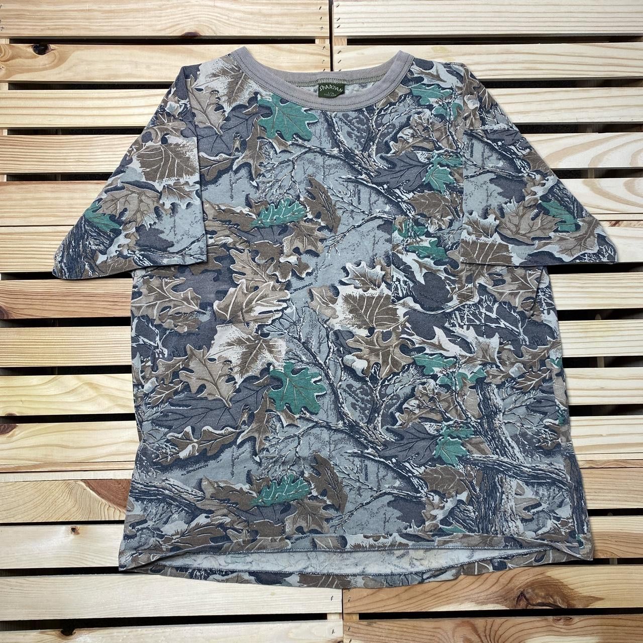 Other Vintage Spartan Camo Pocket Tee Size Large Size US L / EU 52-54 / 3 - 1 Thumbnail