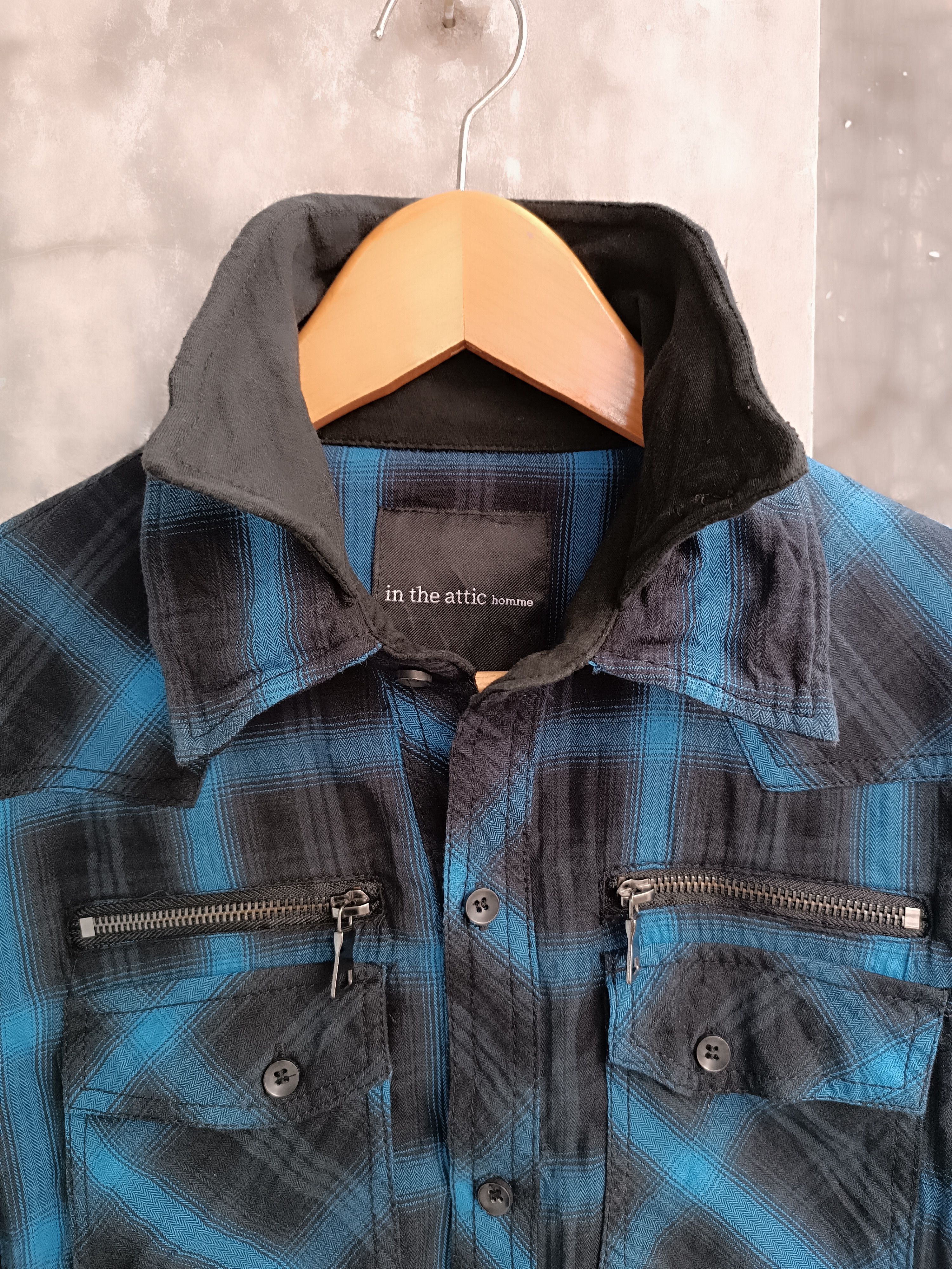In The Attic × Japanese Brand IN THE ATTIC HOMME LONG SLEEVE SHIRT Size US M / EU 48-50 / 2 - 4 Thumbnail