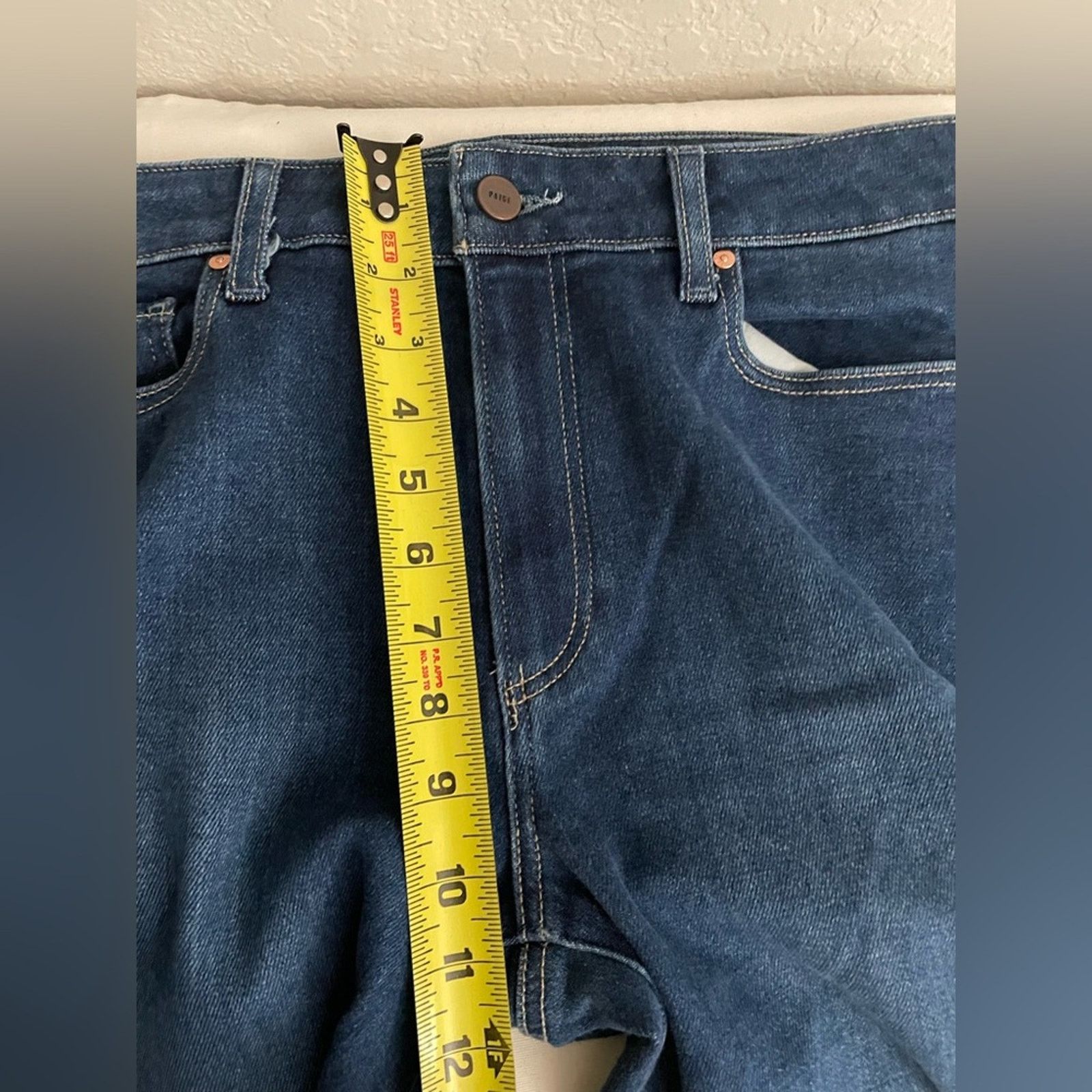 Paige Paige Genevieve Flare Jeans denim Women W32X32L Size 32" / US 10 / IT 46 - 12 Thumbnail