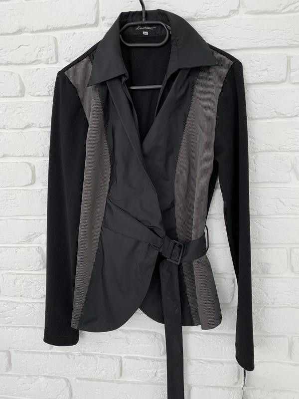Japanese Brand £129 Staples Wrap Blouse sz M Size M / US 6-8 / IT 42-44 - 4 Thumbnail