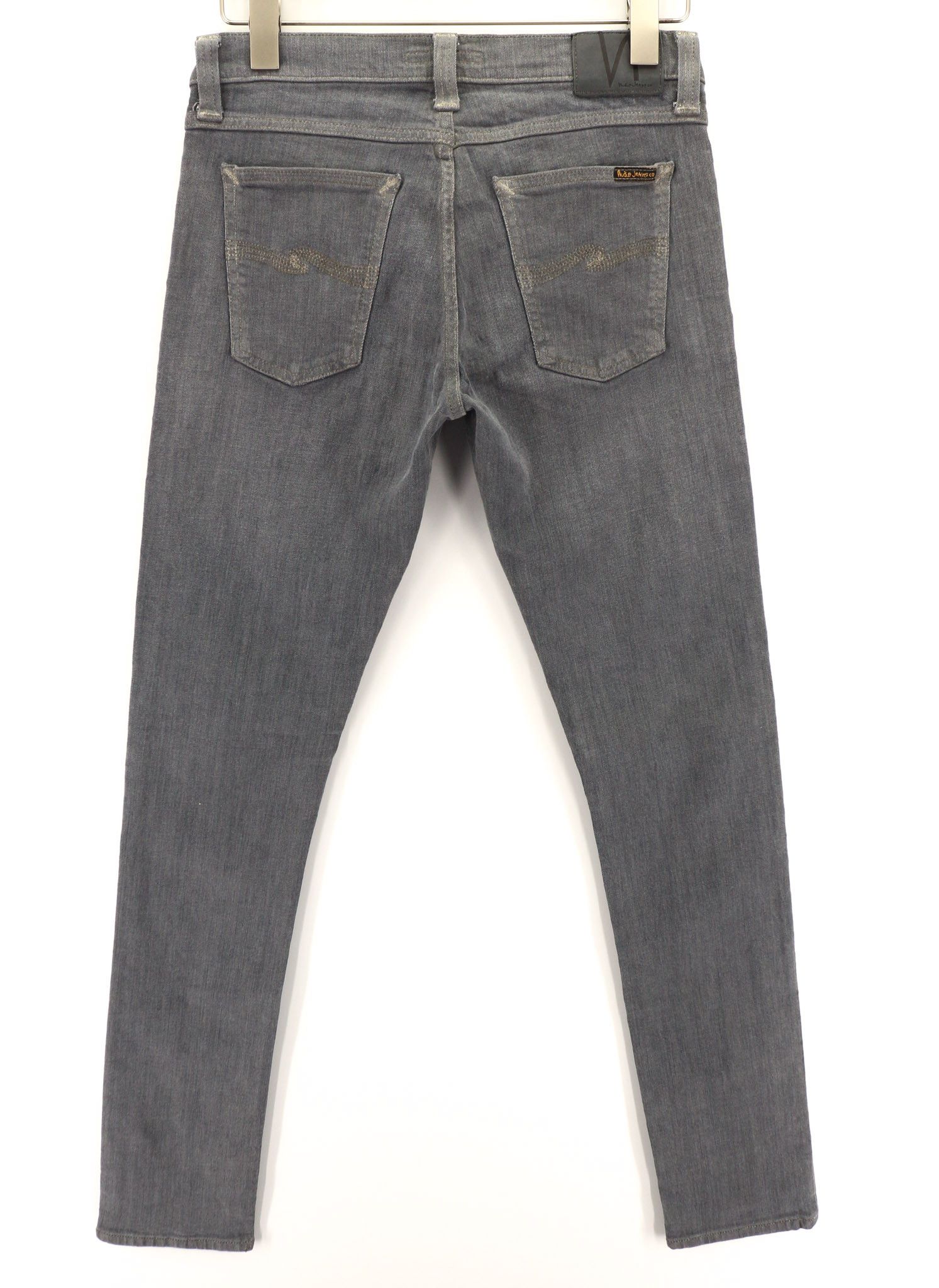 Nudie Jeans TIGHT LONG JOHN W30/L34 Organic Charcoal Jeans 80702 Size US 30 / EU 46 - 2 Thumbnail