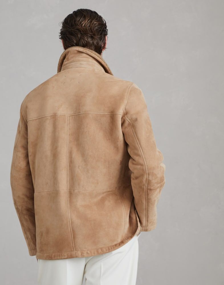 Brunello Cucinelli o1w1db10825 Fur Jacket in Brown Size US M / EU 48-50 / 2 - 4 Thumbnail