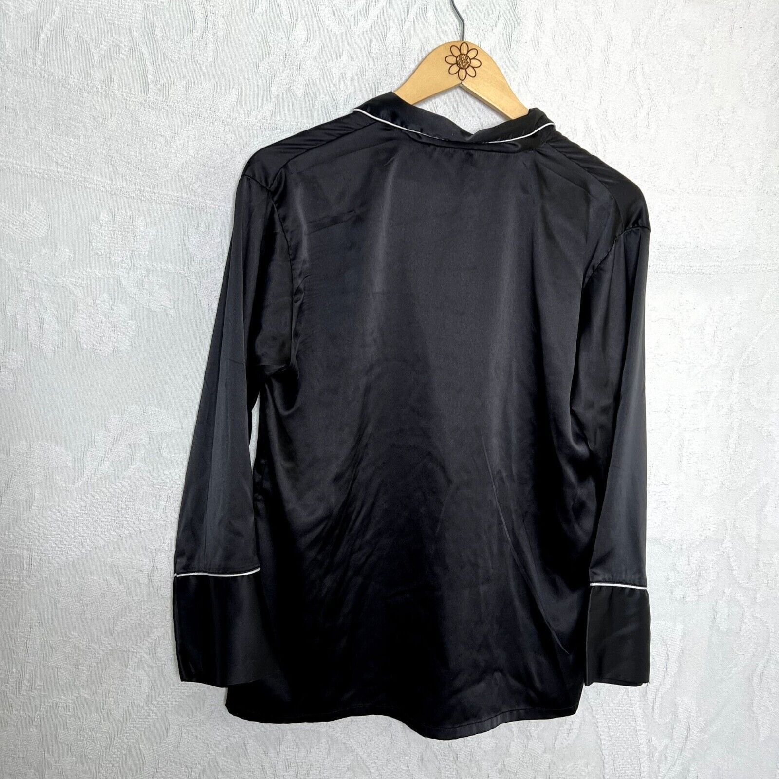 Other Black H Monogrammed Pajama Top Size M / US 6-8 / IT 42-44 - 5 Thumbnail