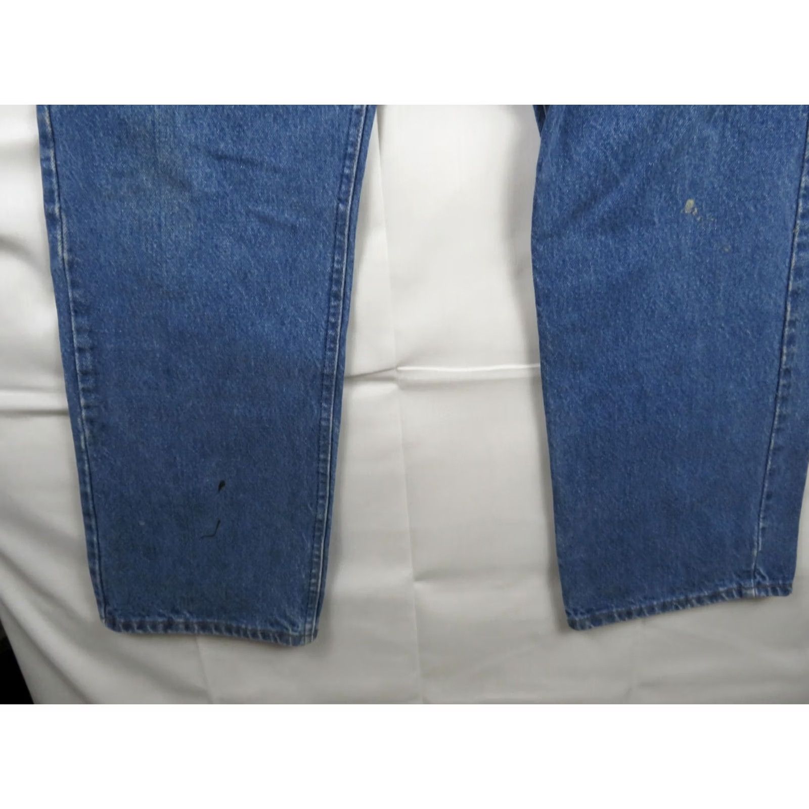Lee VINTAGE LEE Jeans 1990's Size 38X31 Med Blue Stone washed Made in USA Mens Size US 38 / EU 54 - 2 Thumbnail