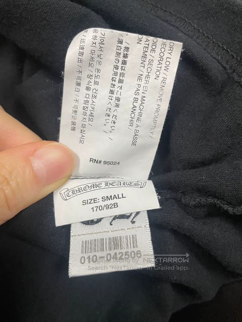 Chrome Hearts CHROME HEARTS Size S Short sleeves with Sanskrit printed on Size US S / EU 44-46 / 1 - 6 Thumbnail