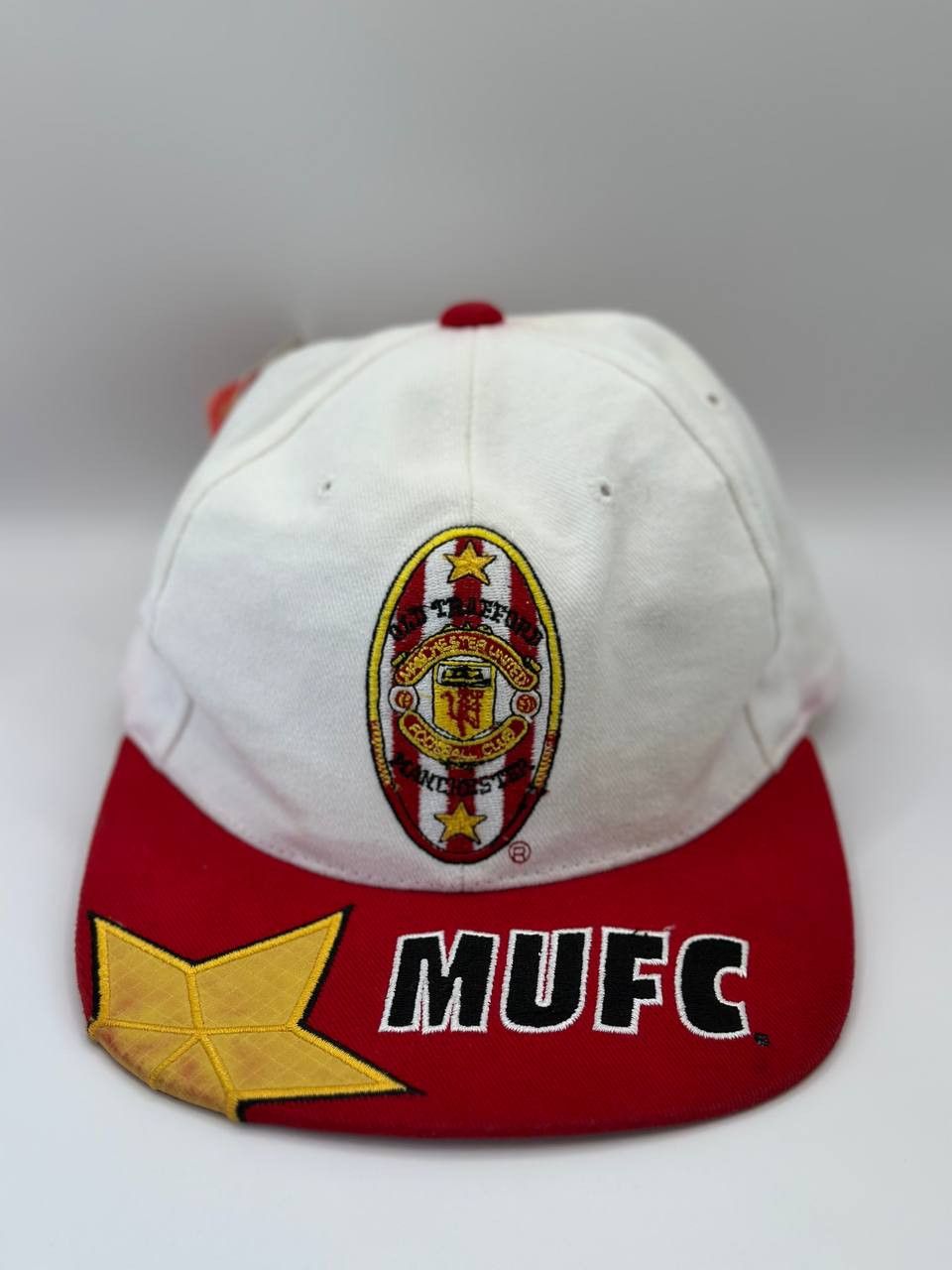 Casquette Vintage Manchester United Umbro Années 1990 - Rouge, Taille Unique (occasion)