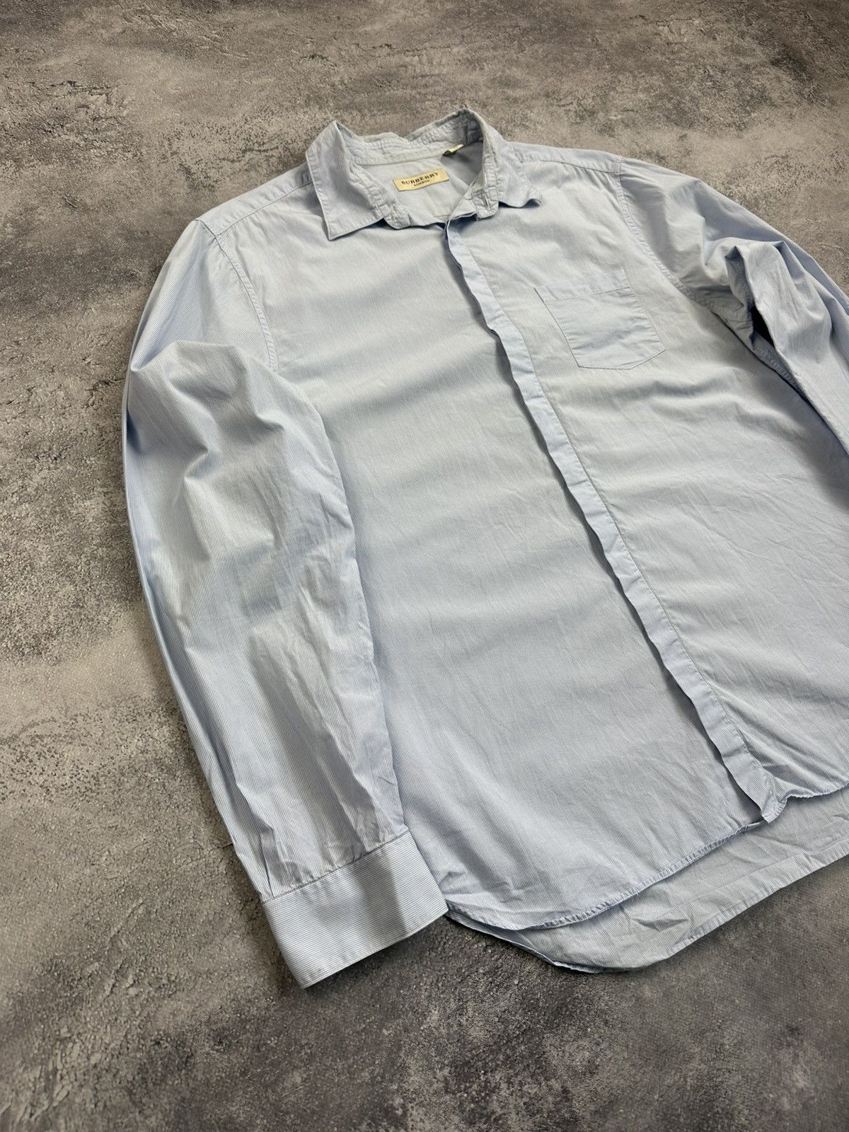 Burberry Burberry Button Up Shirt Nova Check Vintage Luxury London Size US XL / EU 56 / 4 - 2 Thumbnail