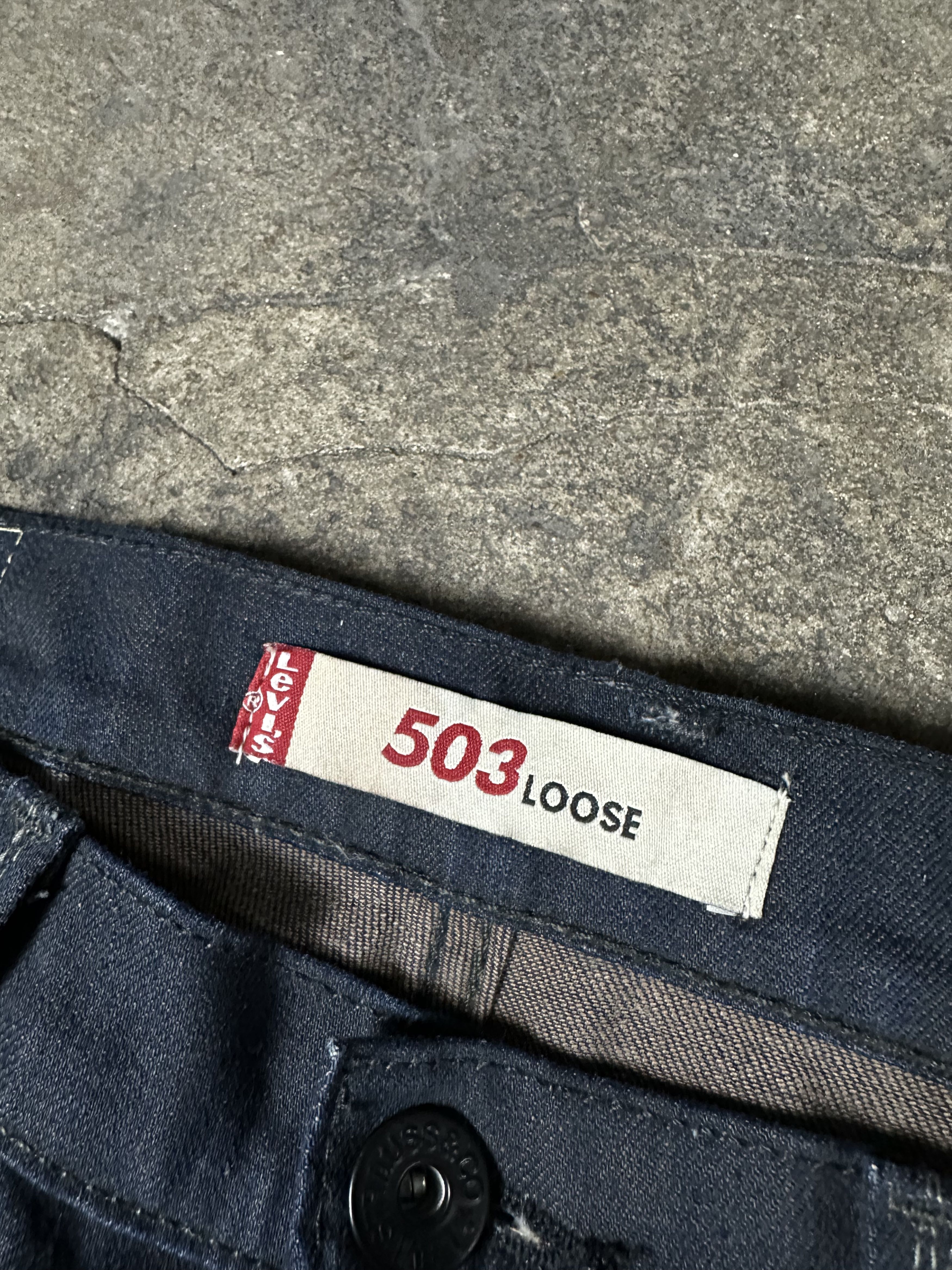 Levi's Vintage Levi's 503 Oversized Loose Fit Jeans Pants Size US 36 / EU 52 - 6 Thumbnail