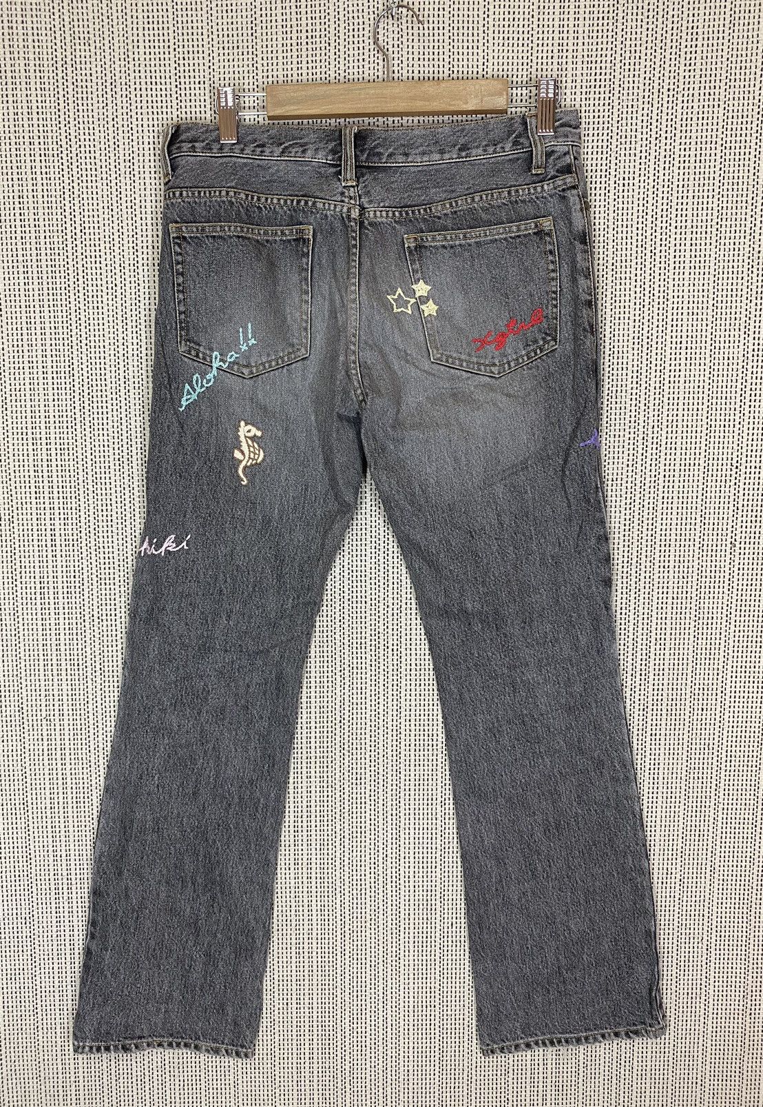 Japanese Brand × Xlarge ‼️JAPANASE BRAND XGIRL FLARED DENIM‼️ Size US 32 / EU 48 - 9 Thumbnail