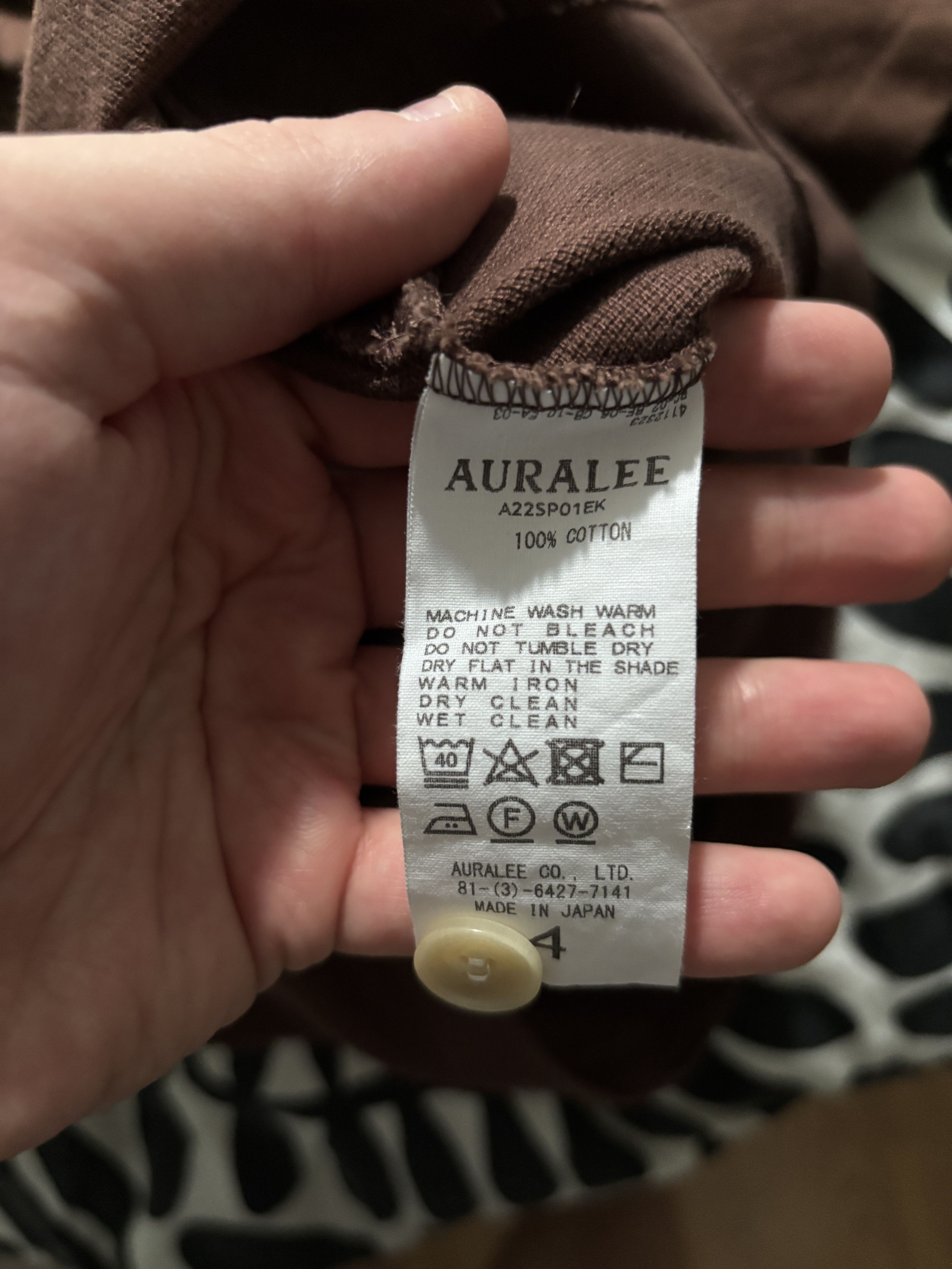 Auralee Auralee Polo Shirt Size 4 Size US M / EU 48-50 / 2 - 3 Thumbnail