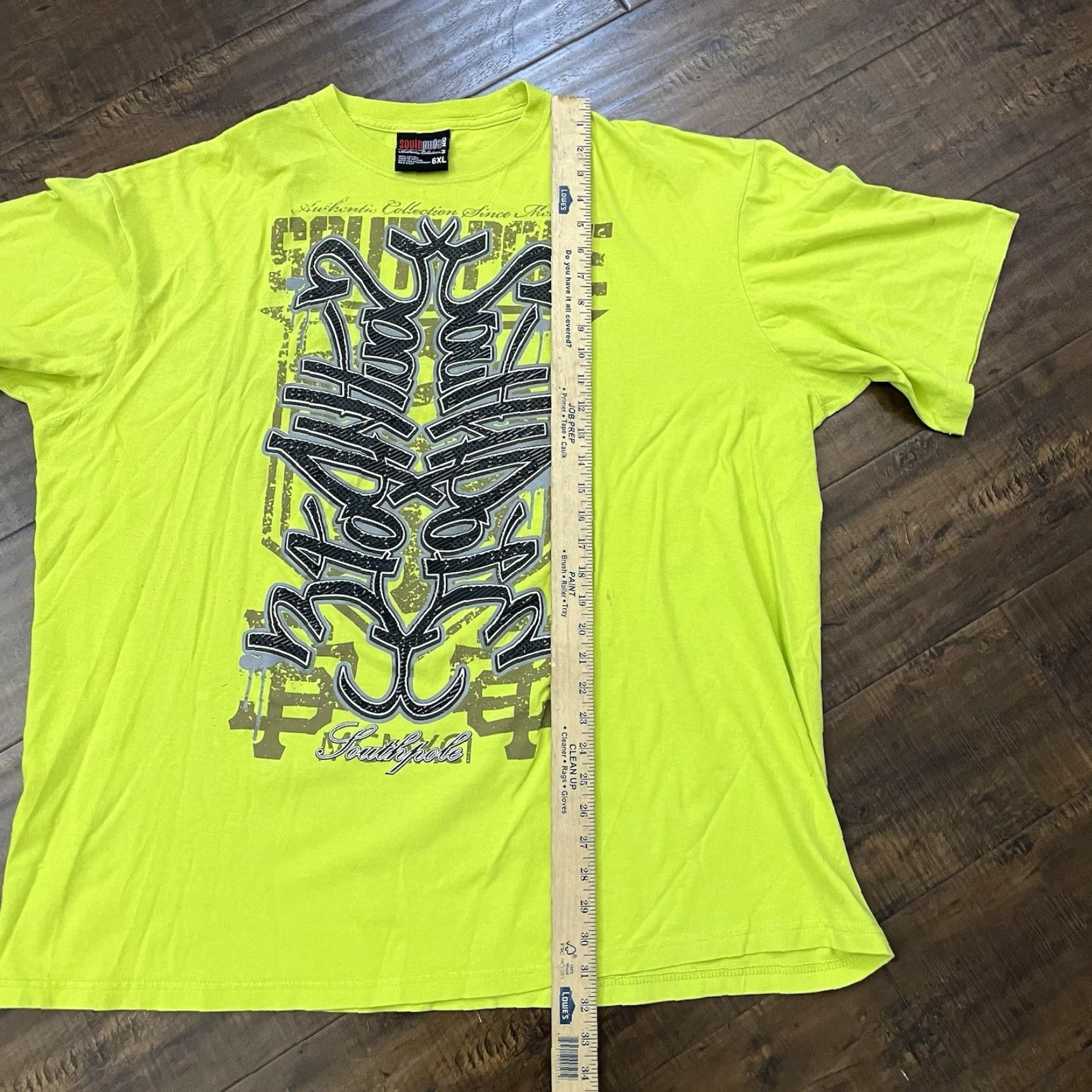Southpole VINTAGE Southpole T-Shirt Graphic Print 3XL Unisex Adults Green Crew Neck Short Sleeve Size US XXL / EU 58 / 5 - 5 Thumbnail