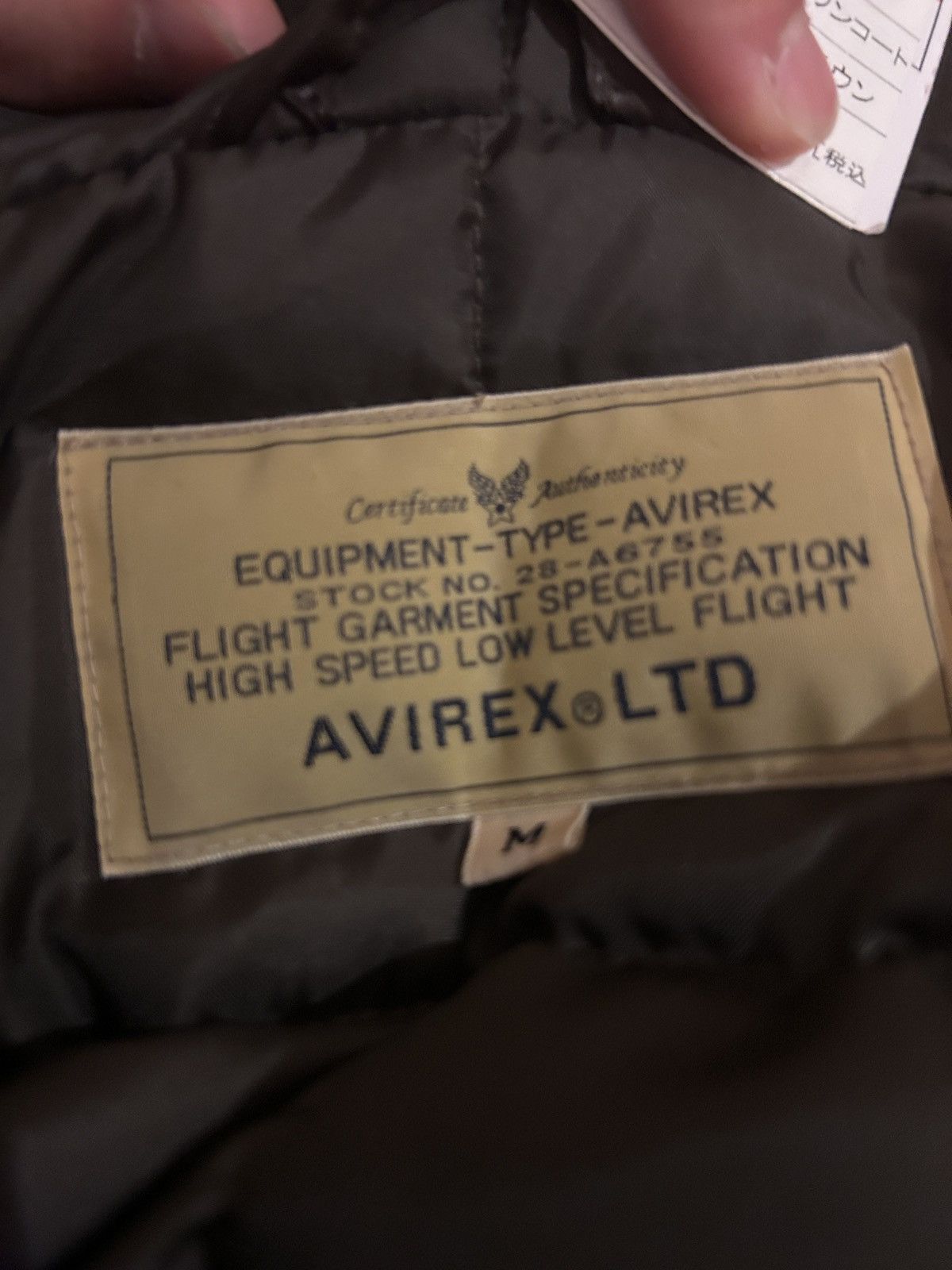 Avirex Avirex Down and Feather-filled parka Acrylic fur lined hood Size US L / EU 52-54 / 3 - 2 Thumbnail