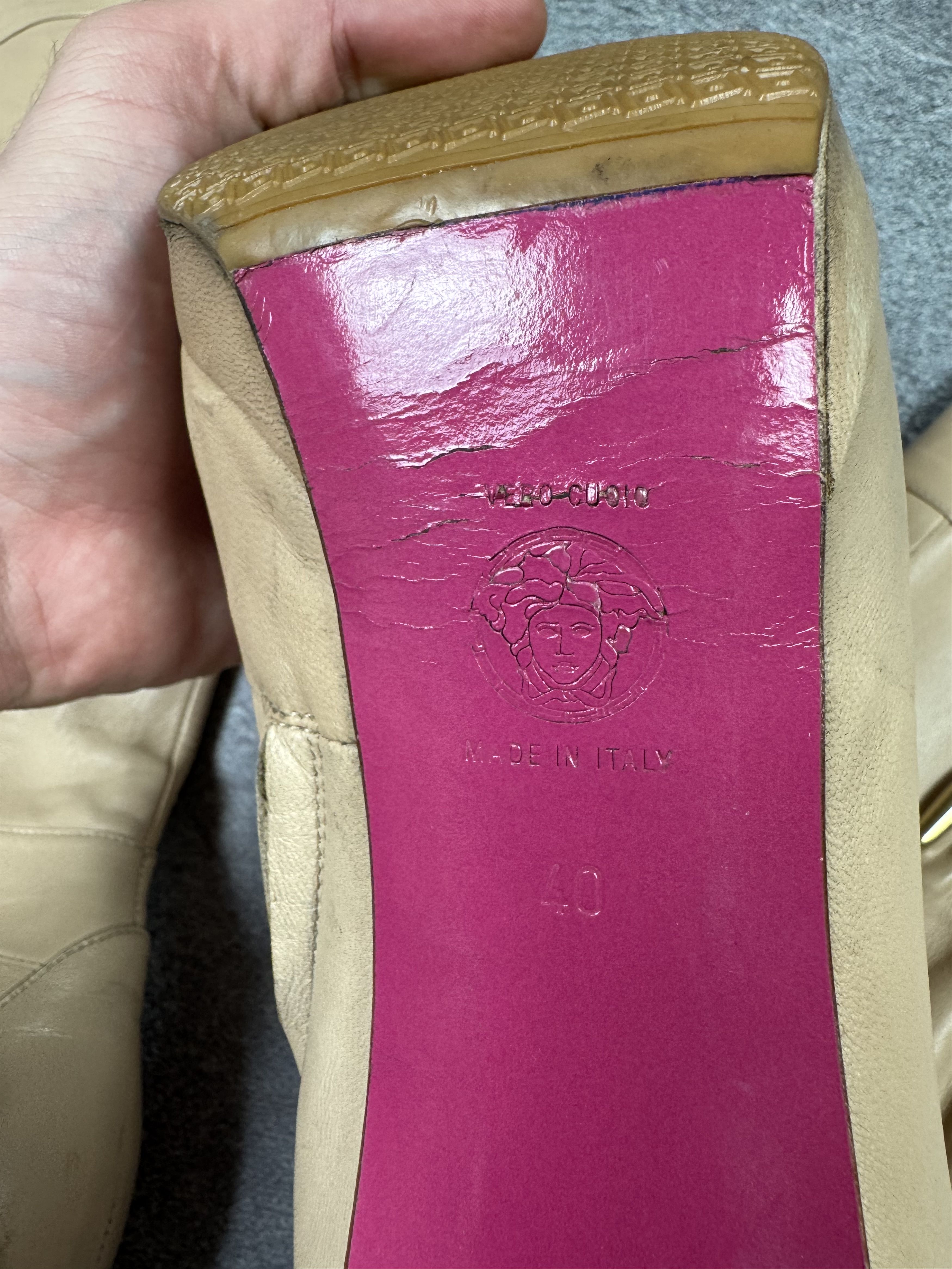 Versace Jeans Couture Versace Tall Boots Size 40 Made in Italy Luxury Size US 7 / IT 37 - 6 Thumbnail