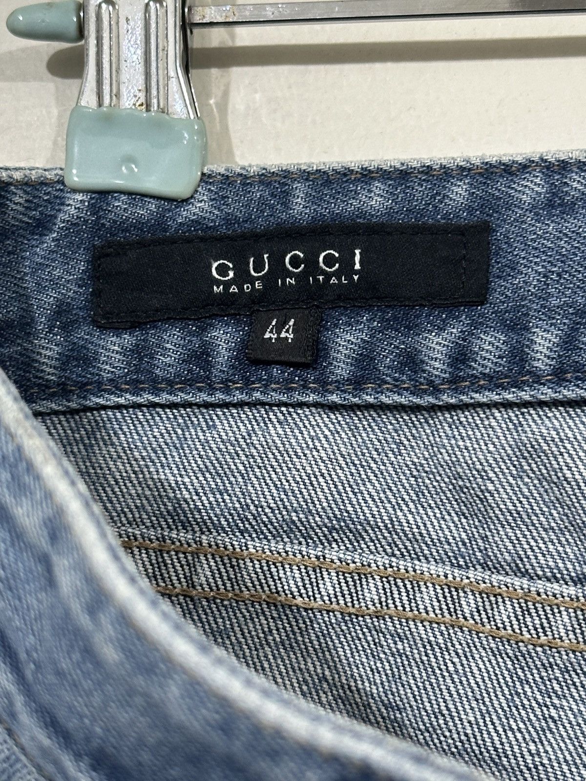 Gucci Gucci - Denim - Embroidered Size US 32 / EU 48 - 8 Thumbnail