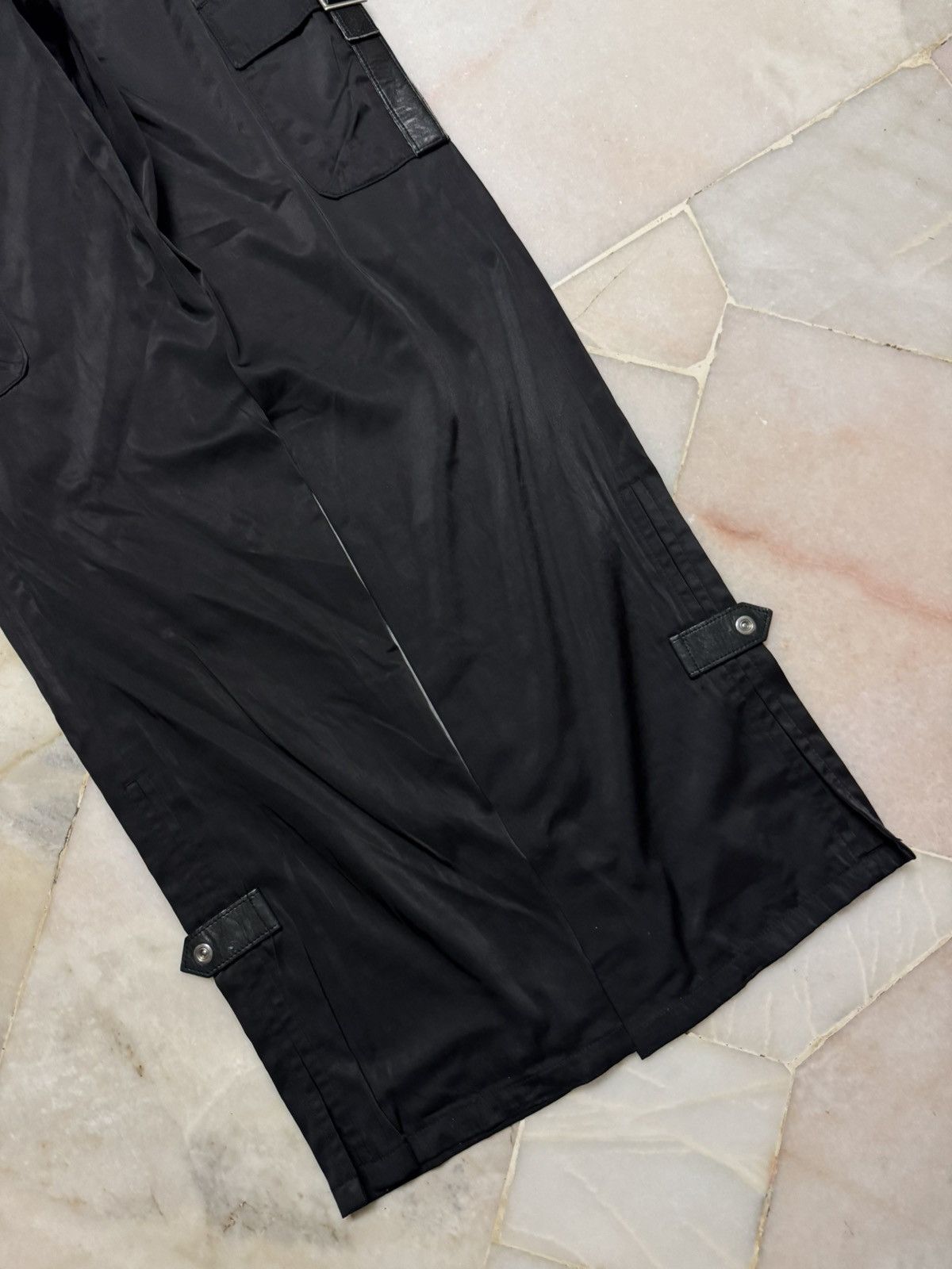 Studio D'Artisan Artisan Black Slack Cargo Button Leg Rare Japan Style Size US 30 / EU 46 - 15 Thumbnail
