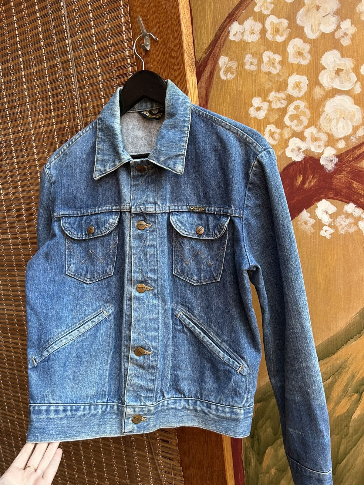 Wrangler 70s Wrangler 124mj Denim Trucker Work Jacket Scoville Snap Size US M / EU 48-50 / 2 - 3 Thumbnail