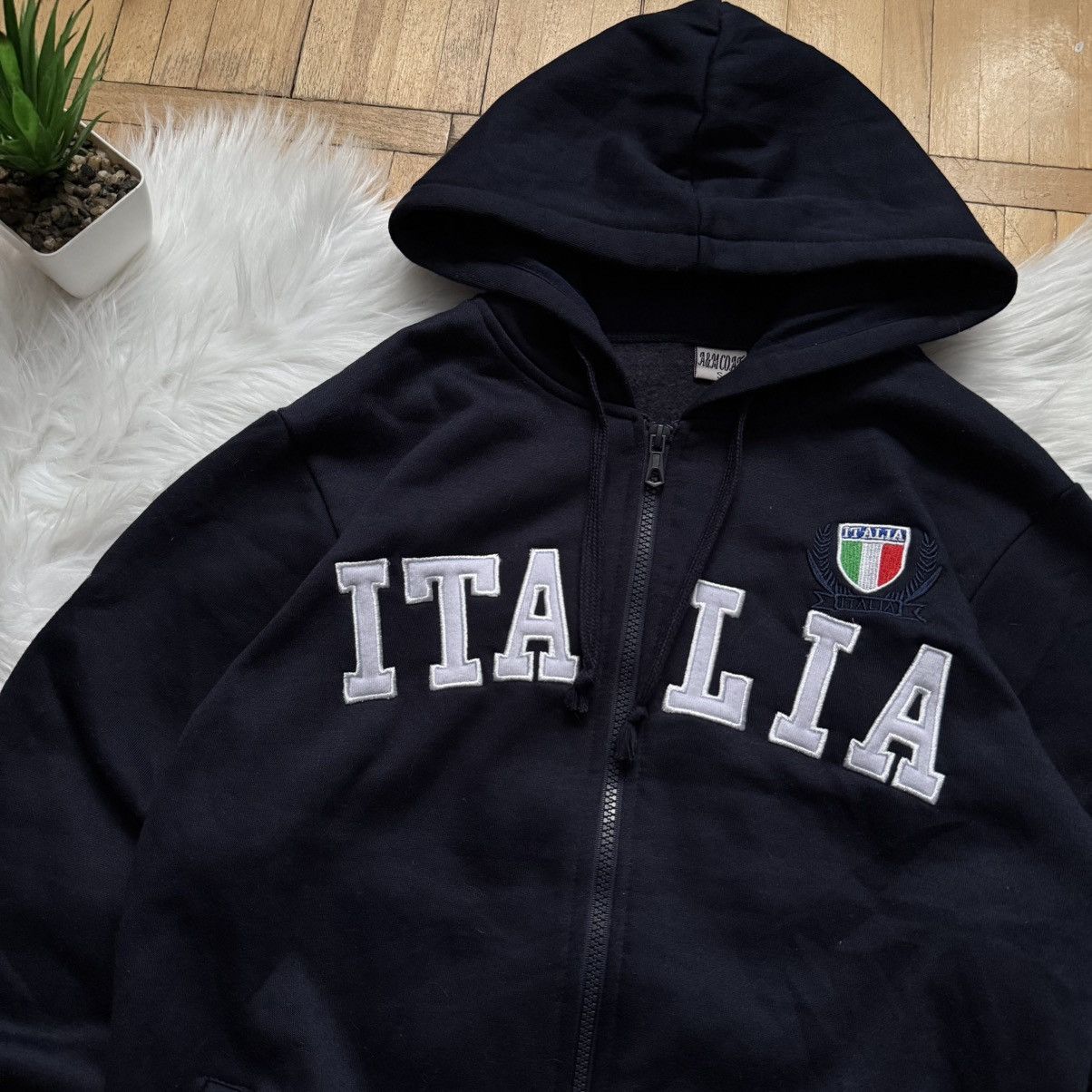 Other 📌 Vintage Crazy Italia Blokecore Y2K Zip Hoodie Size US S / EU 44-46 / 1 - 2 Thumbnail