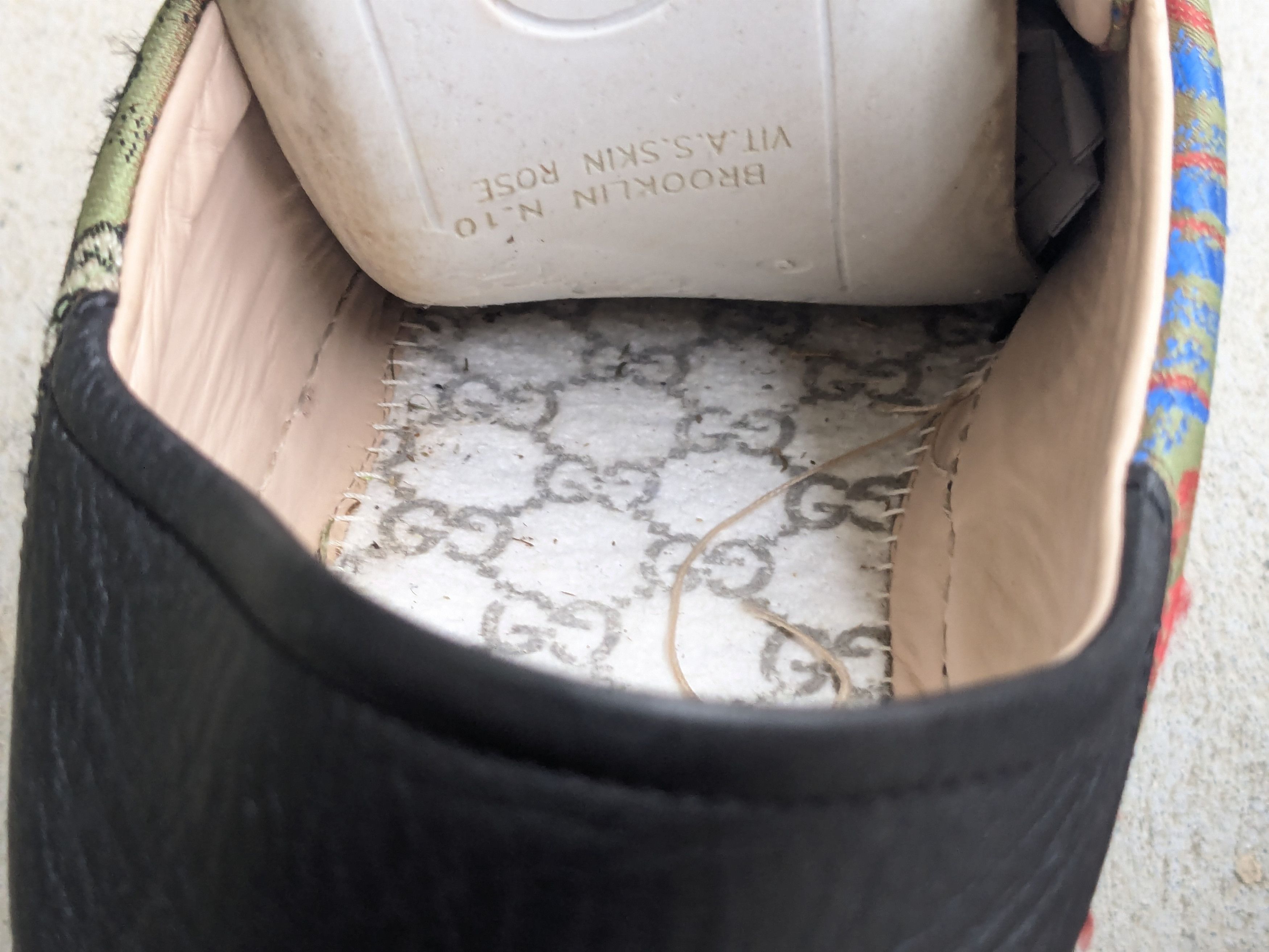 Gucci Gucci Ace Sneakers Silk Jacquard 11 Tiger Size US 11 / EU 44 - 8 Thumbnail