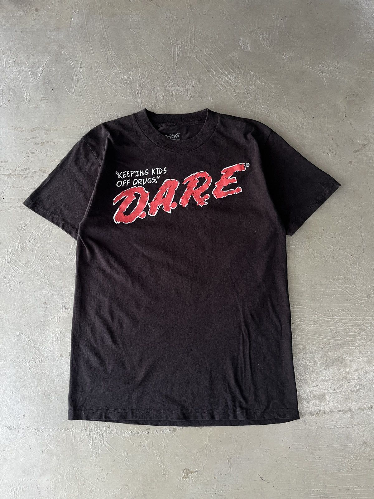 D.A.R.E Dare Resist Drugs Tee Rare Design ERD Grunge Size US S / EU 44-46 / 1 - 2 Thumbnail