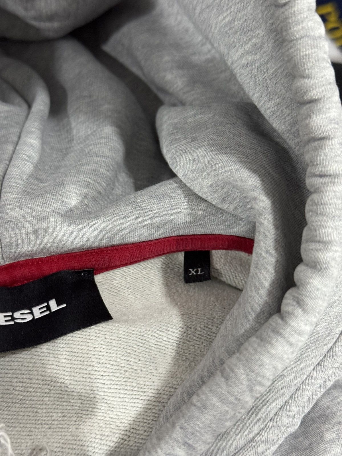 Diesel Diesel vintage Y2K big logo baggy hoodie Size US XL / EU 56 / 4 - 11 Thumbnail