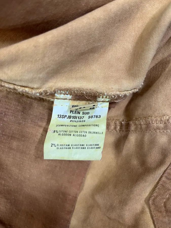 Vintage 2000s Plein Sud Orange Faded Jacket Size XS / US 0-2 / IT 36-38 - 9 Thumbnail